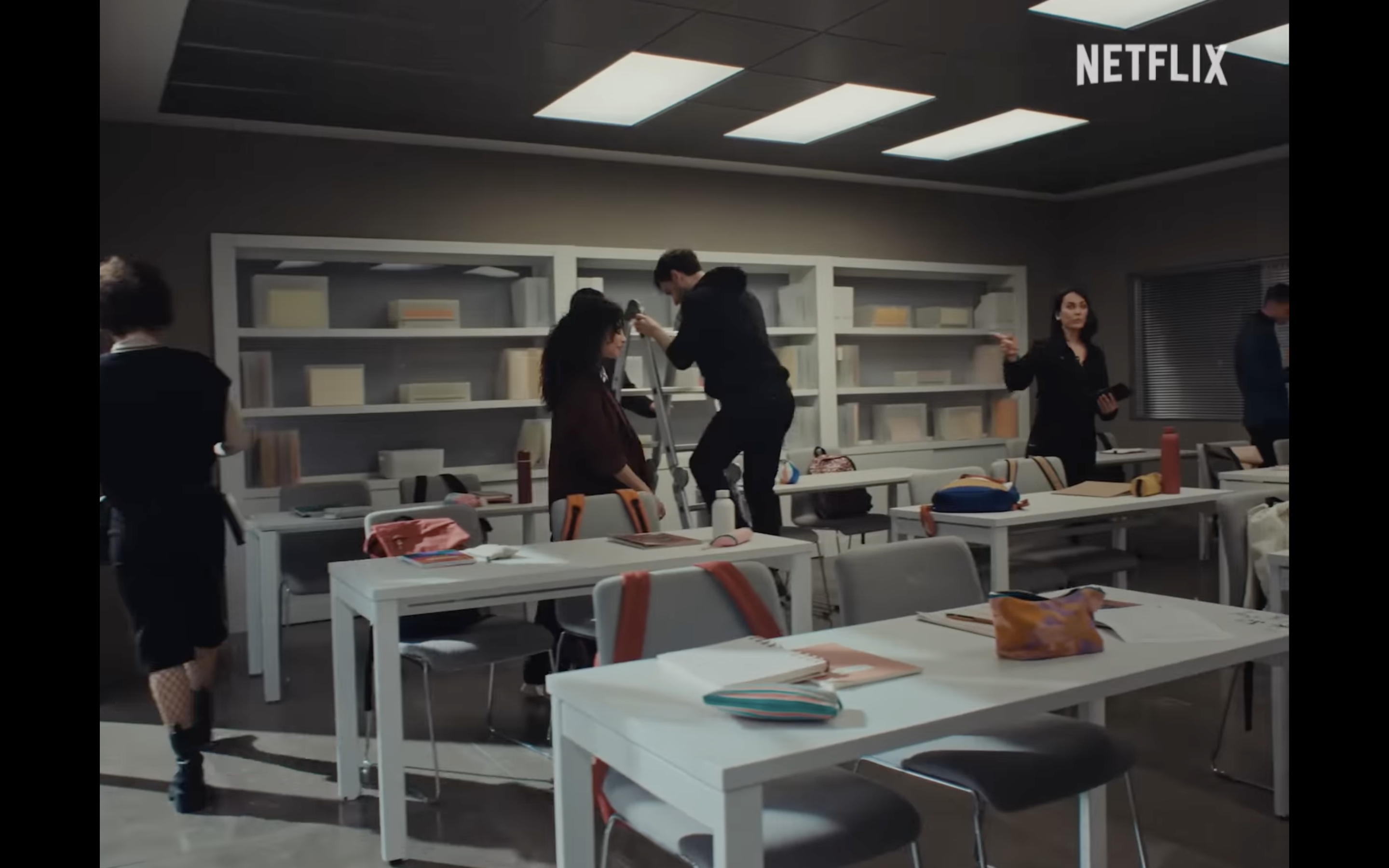classroom scene netflix