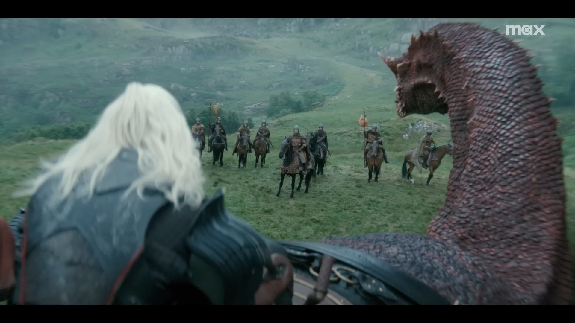 dragon confrontation scene