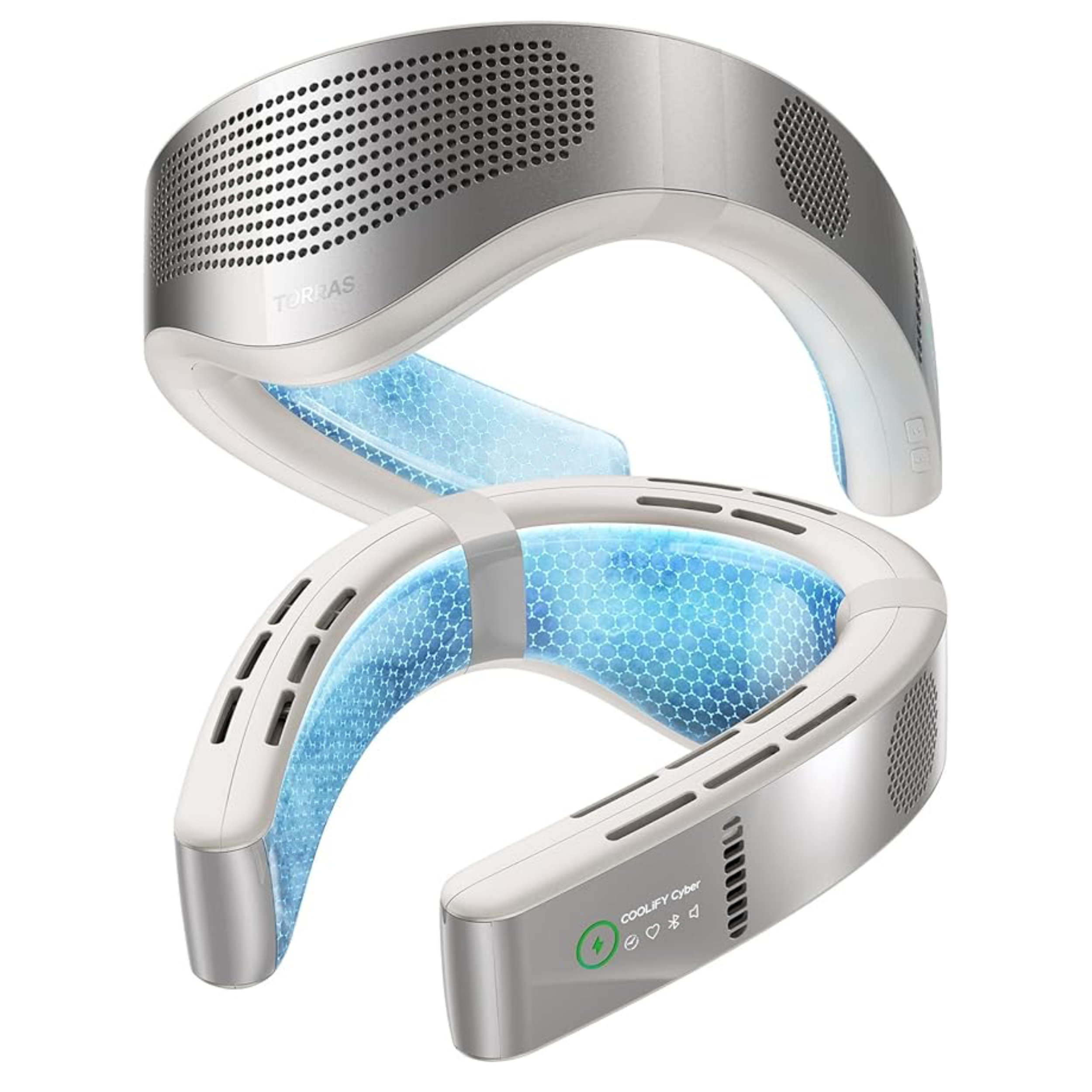 dual color neck cooling device