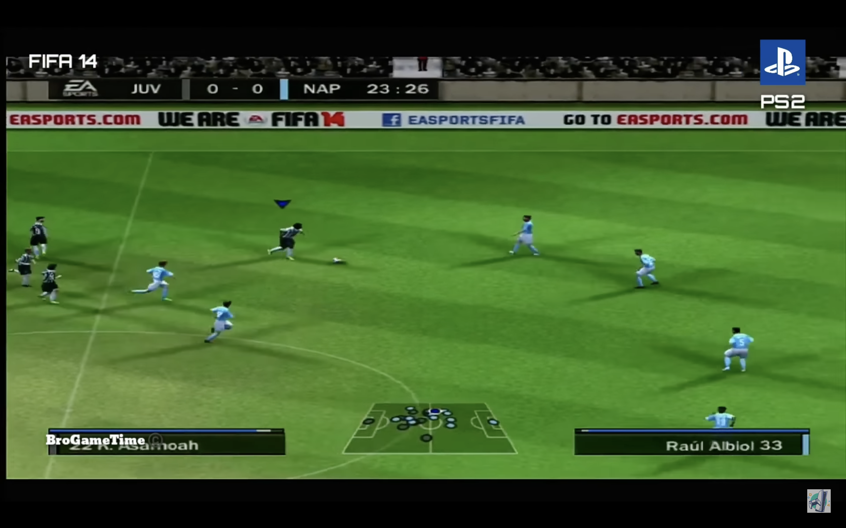 fifa 14 ps2 gameplay