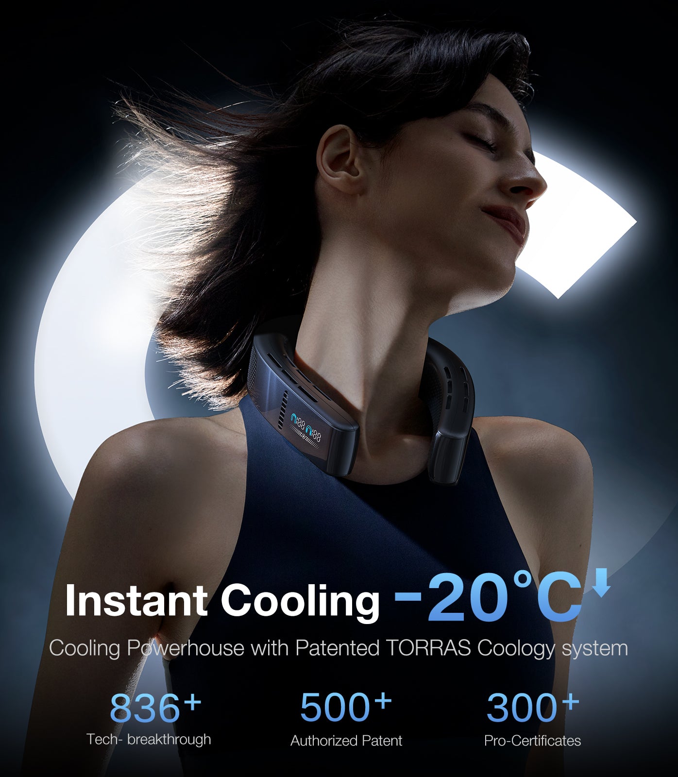 instant cooling neck device