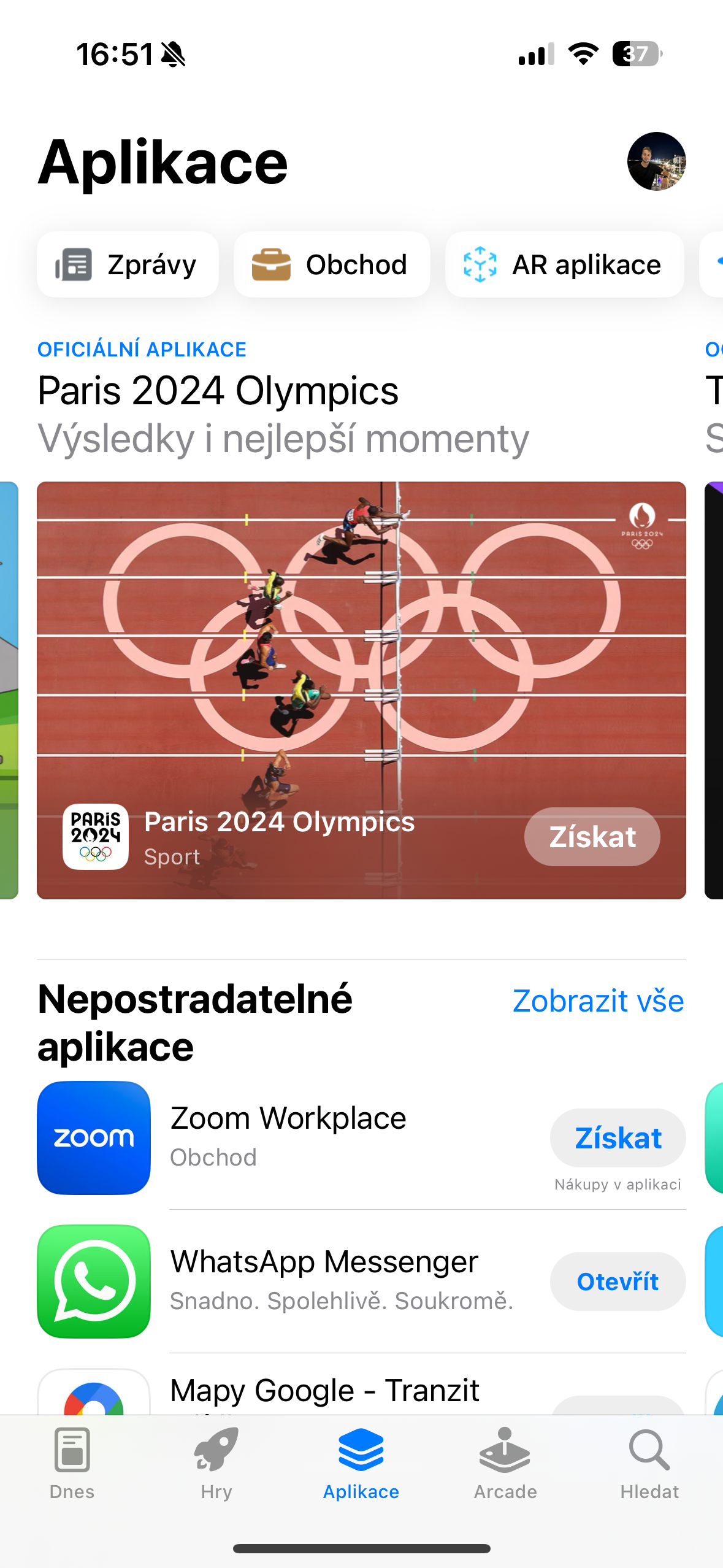 paris 2024 olympics app promo