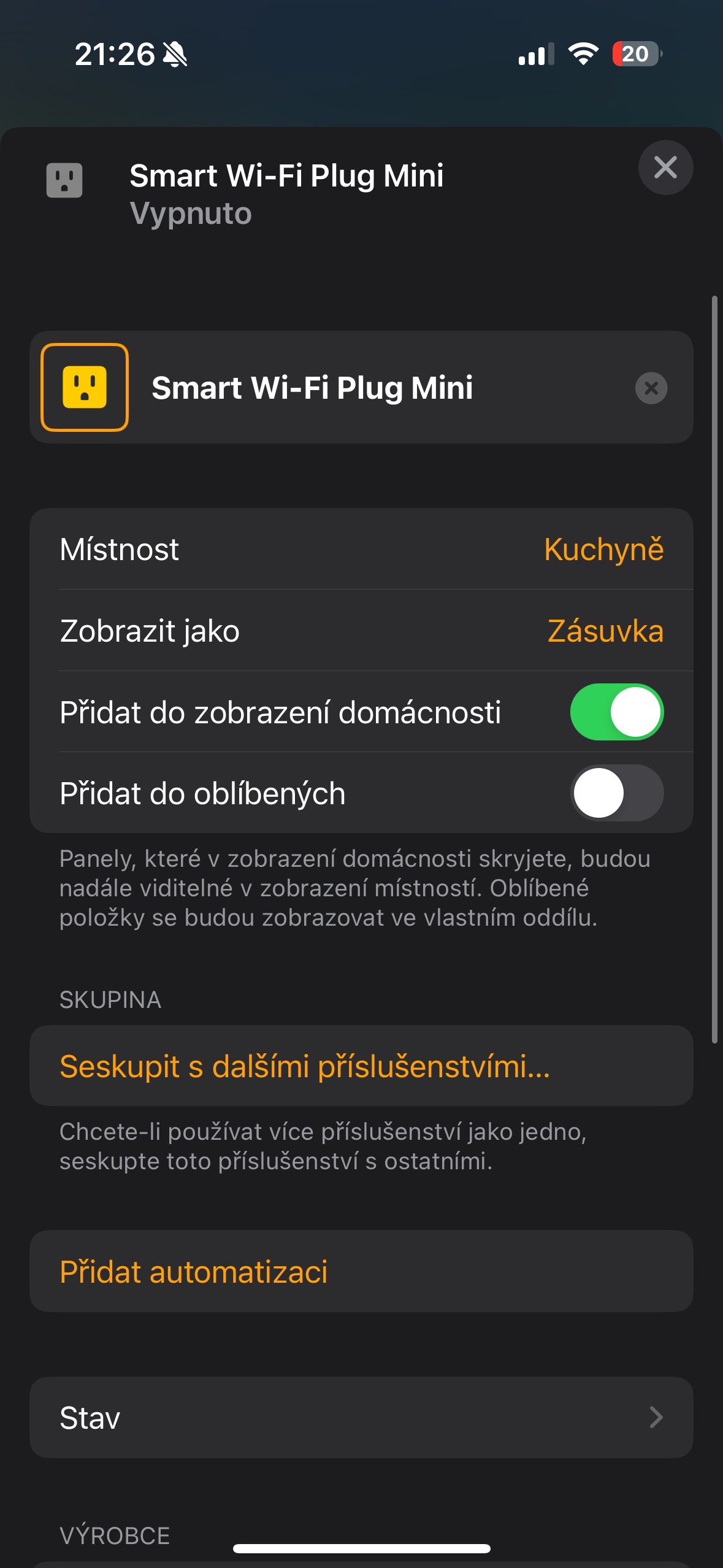 smart wifi plug mini settings