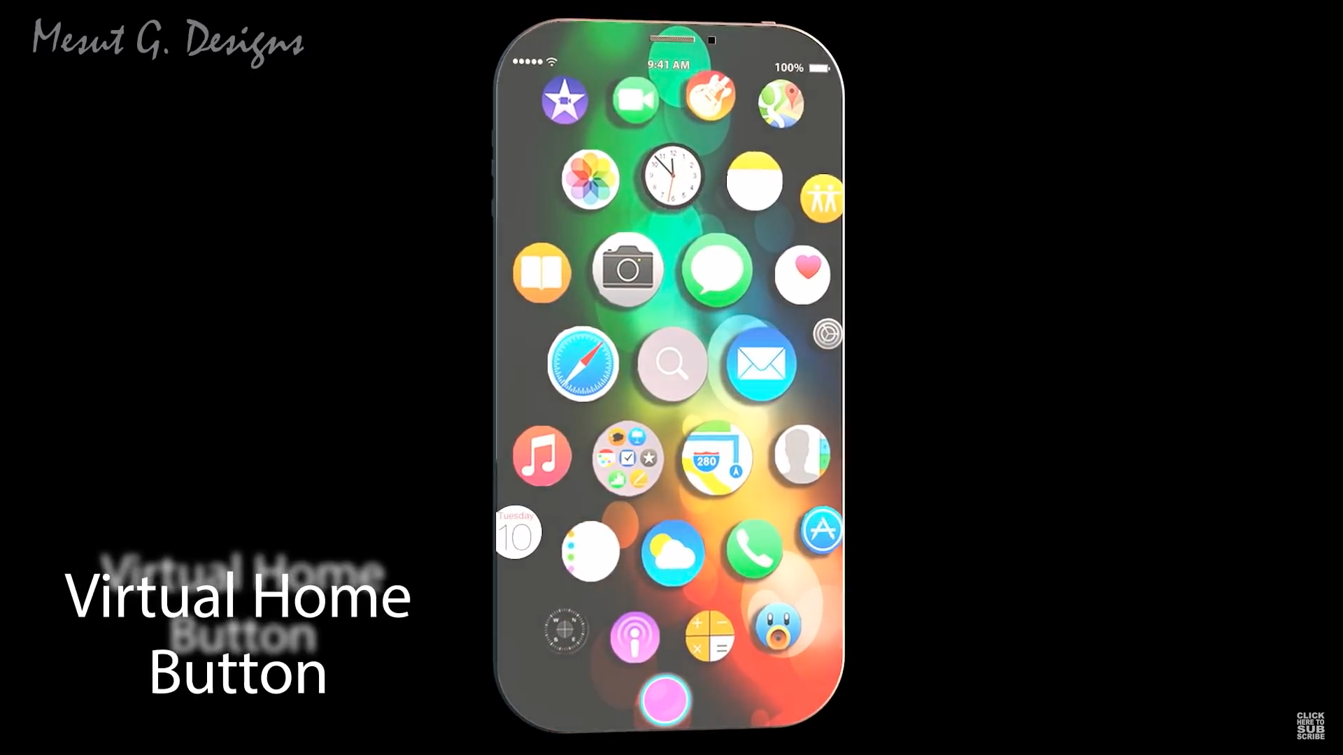 smartphone virtual home button