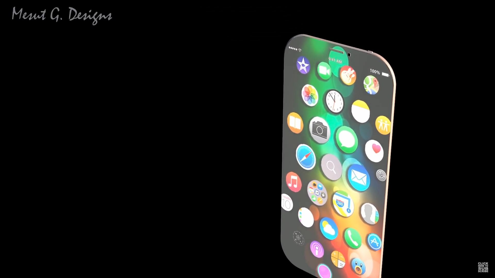 smartphone with app icons