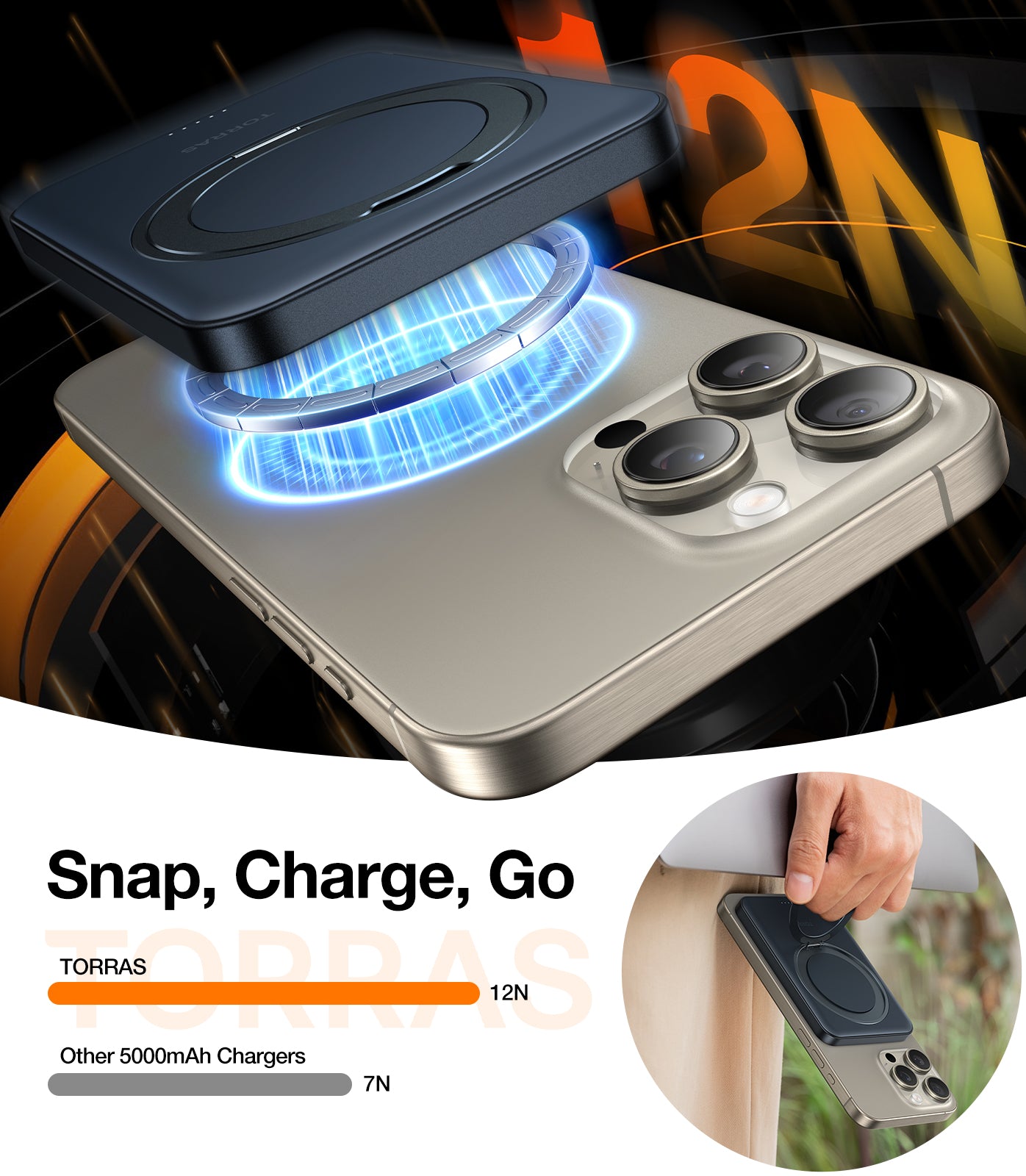 snap charge go torras charger