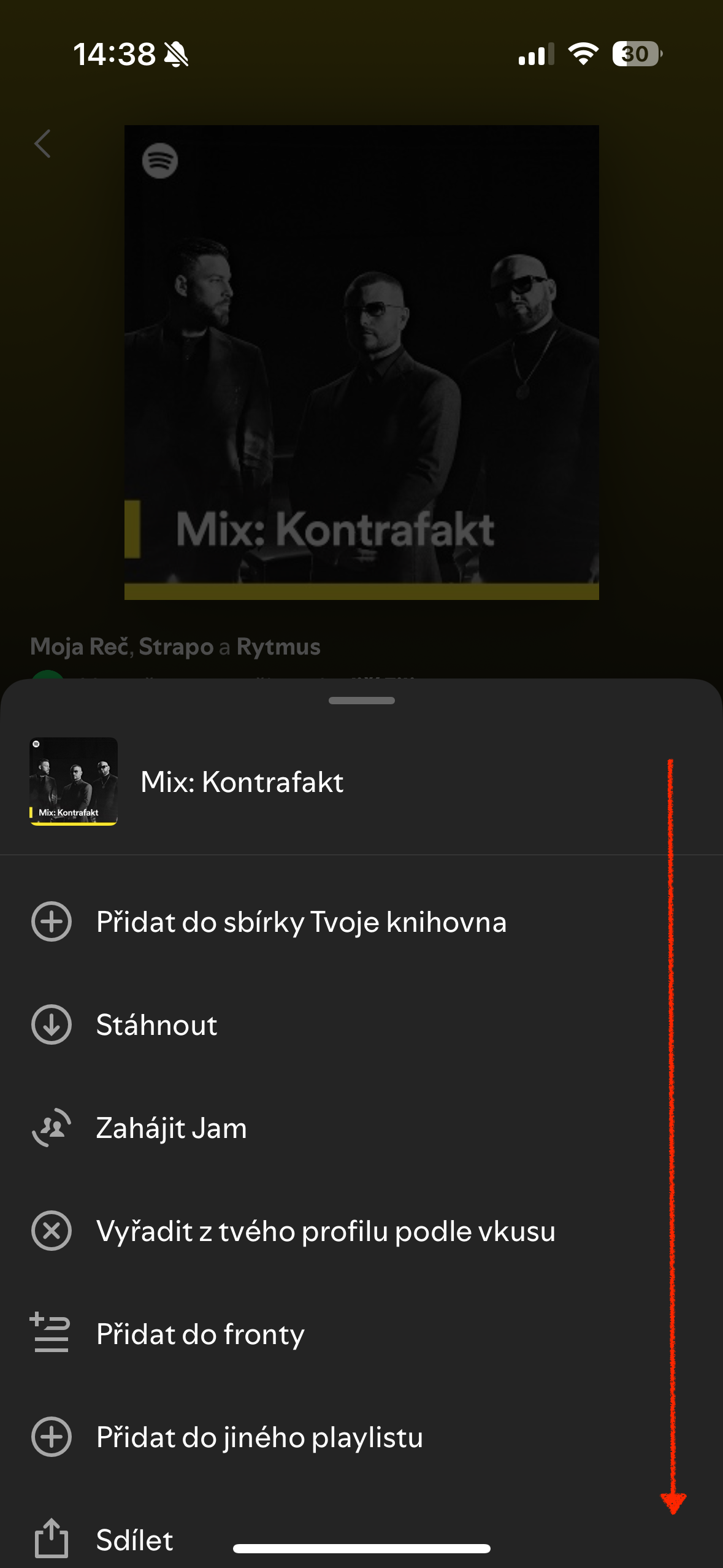 spotify playlist sharing options