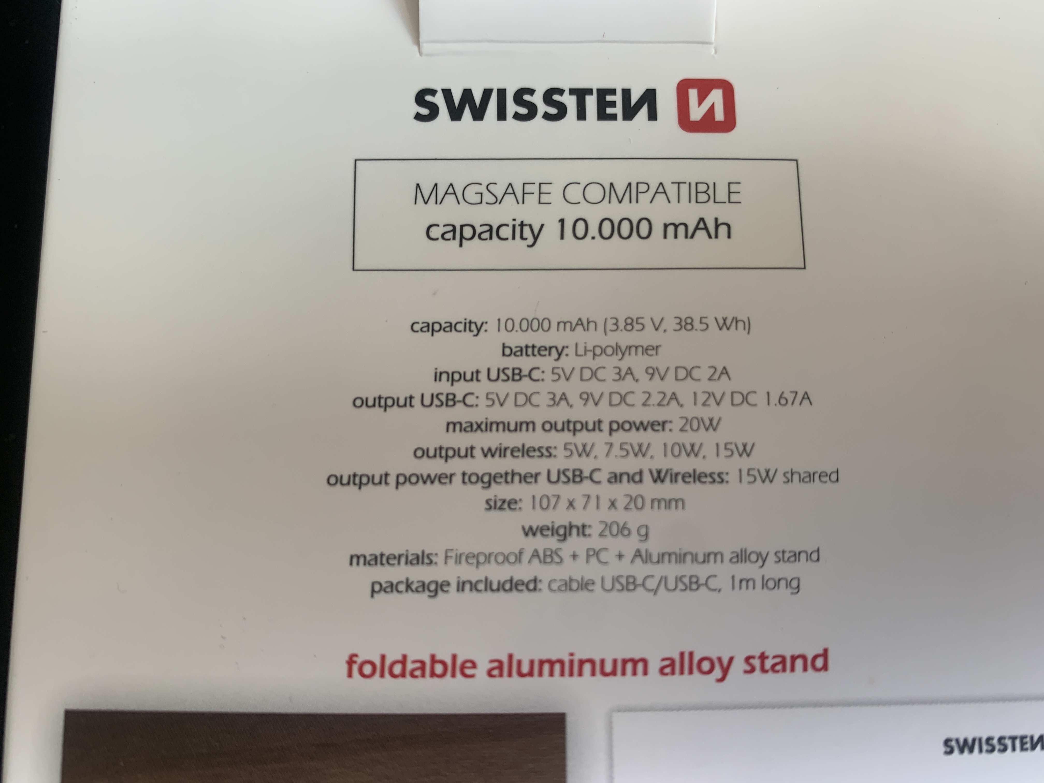 swissten magsafe specifications