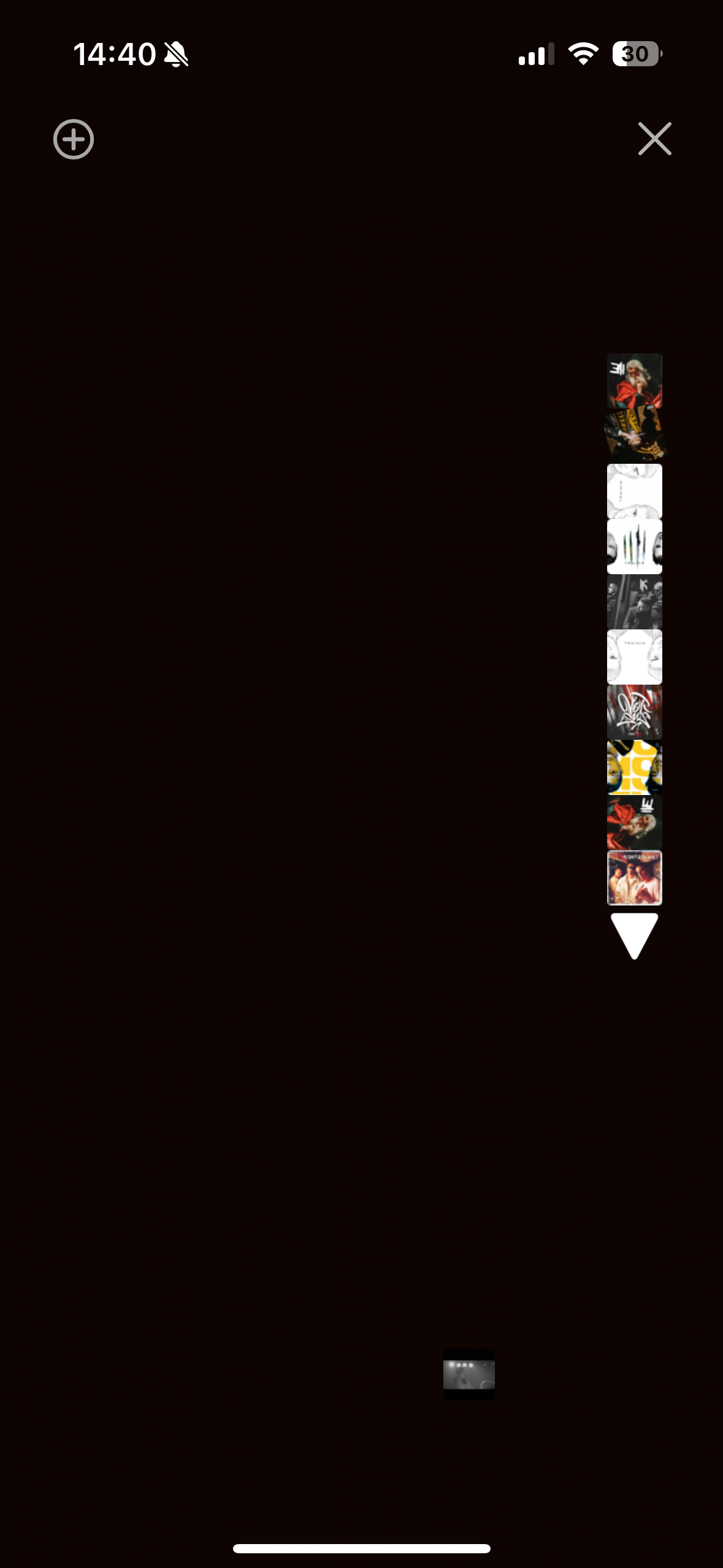 vertical art collage on dark background