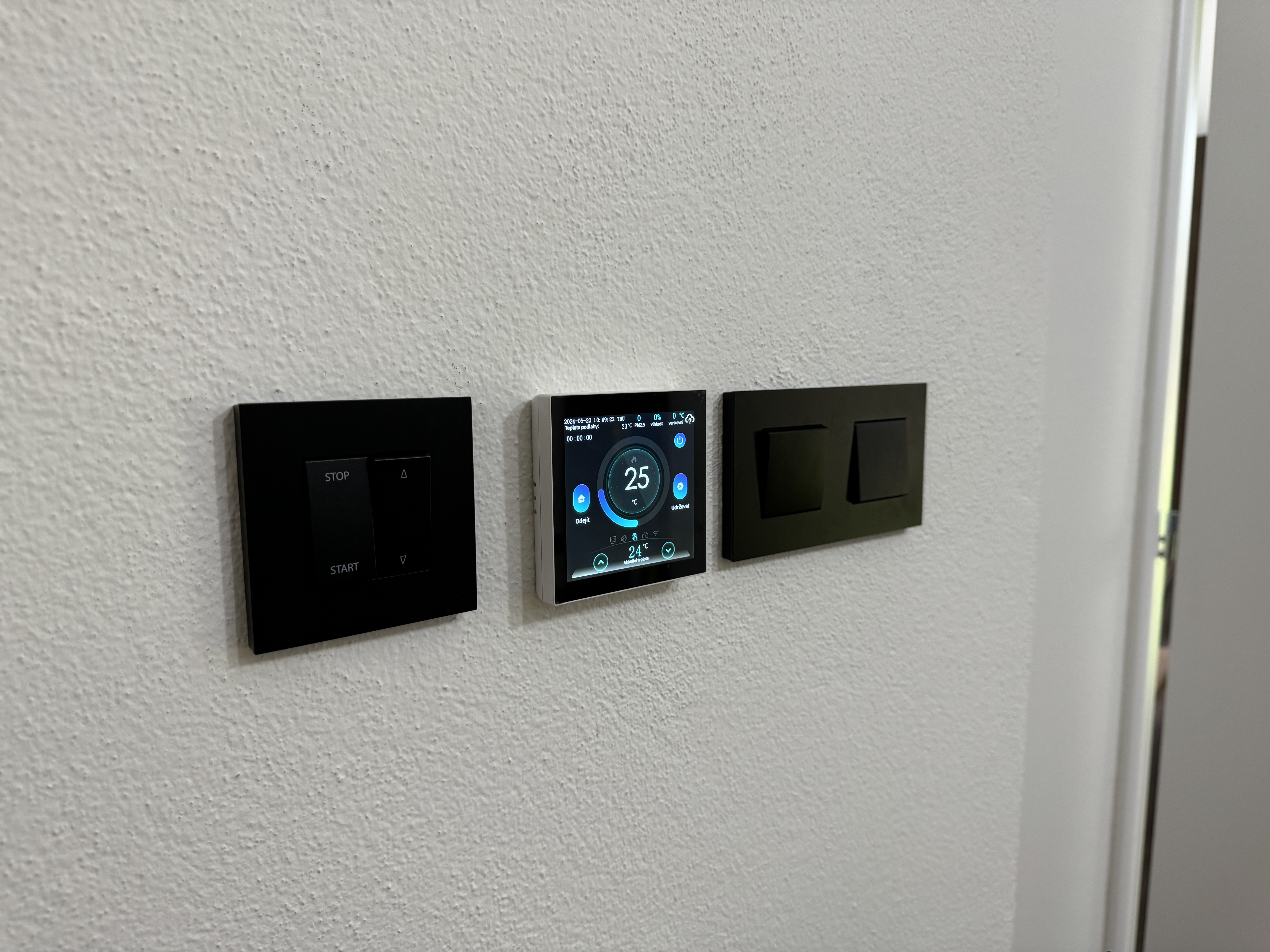 wall mounted control panel