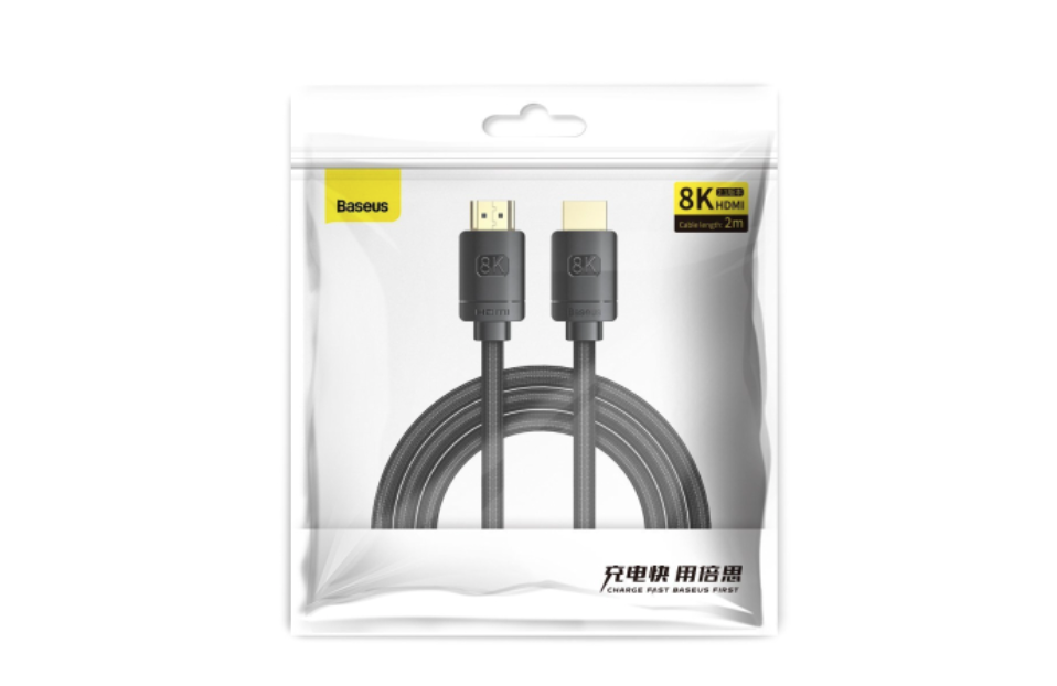 8k hdmi cable packaging