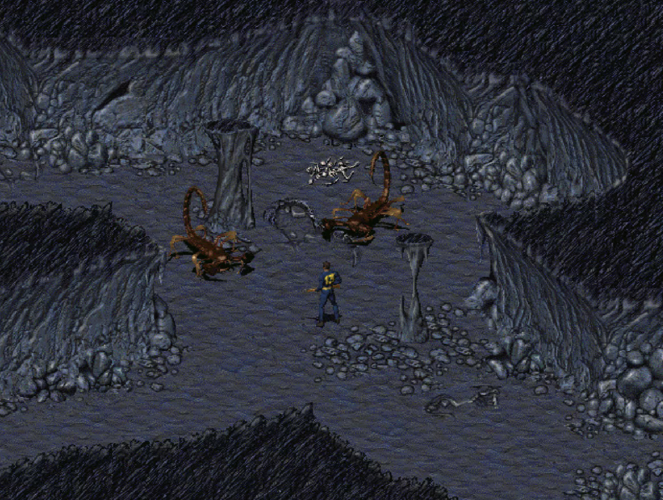 fallout 2 cave scorpions