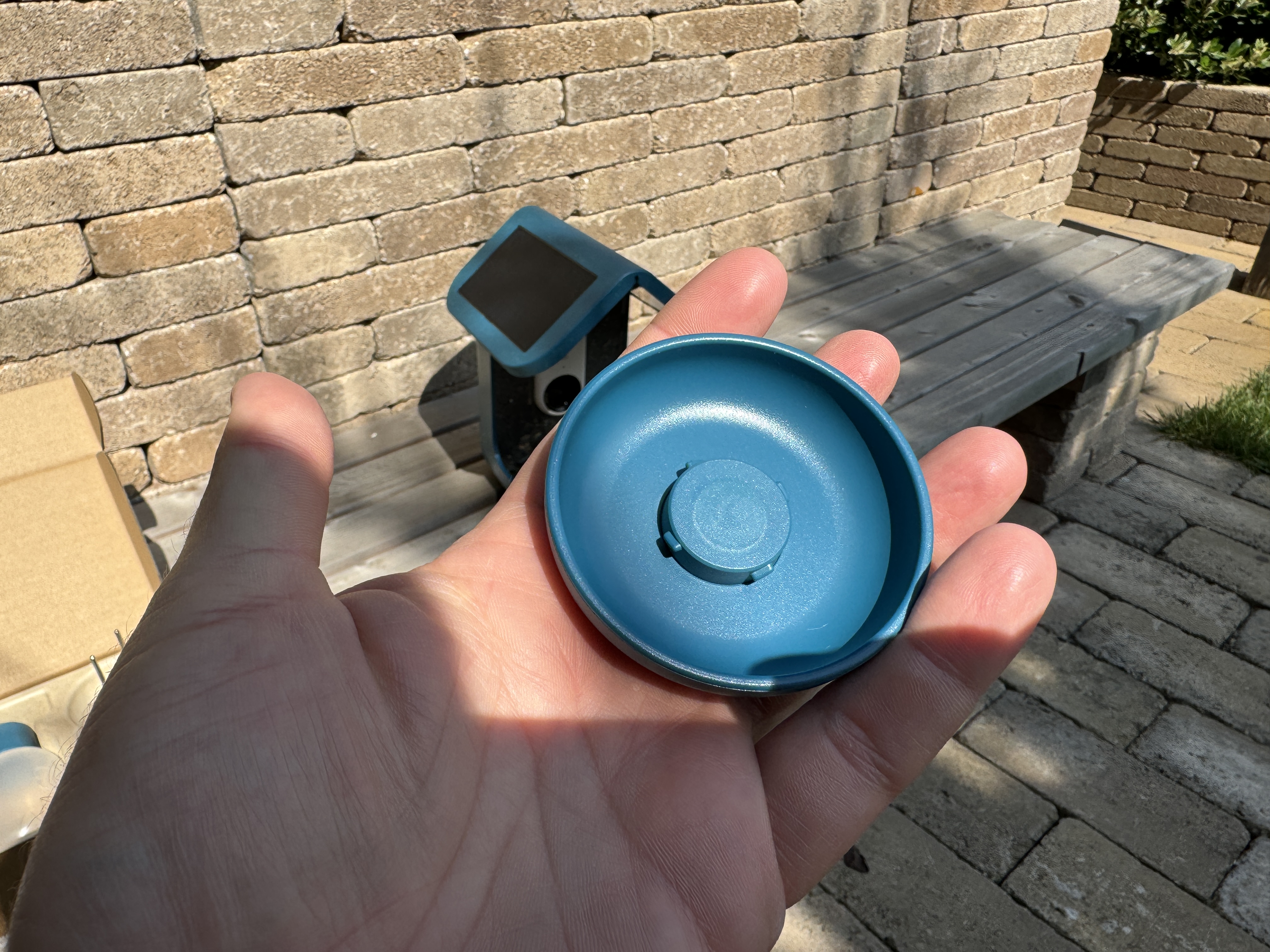 handhållande fågelholk component