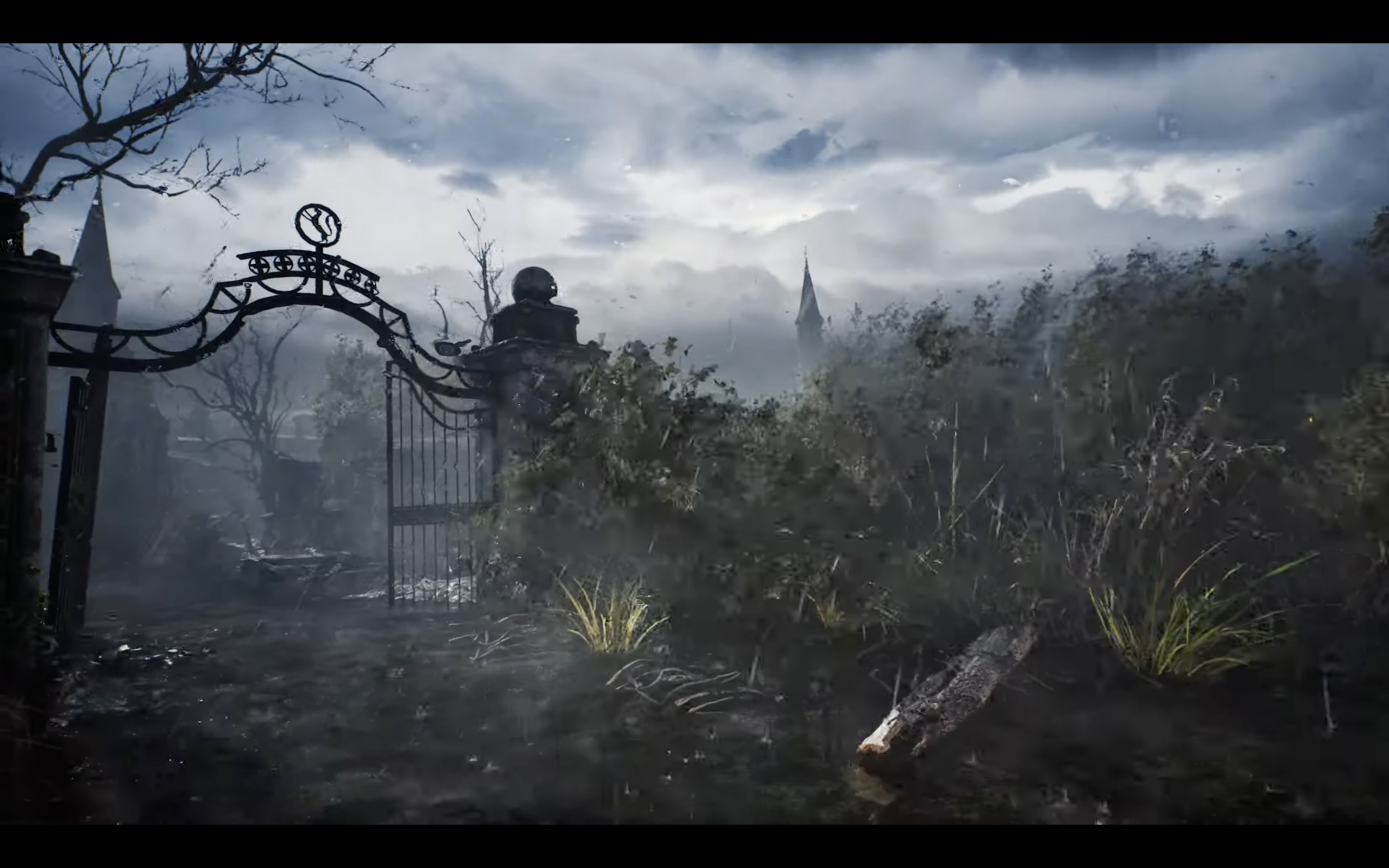 haunted gate scene