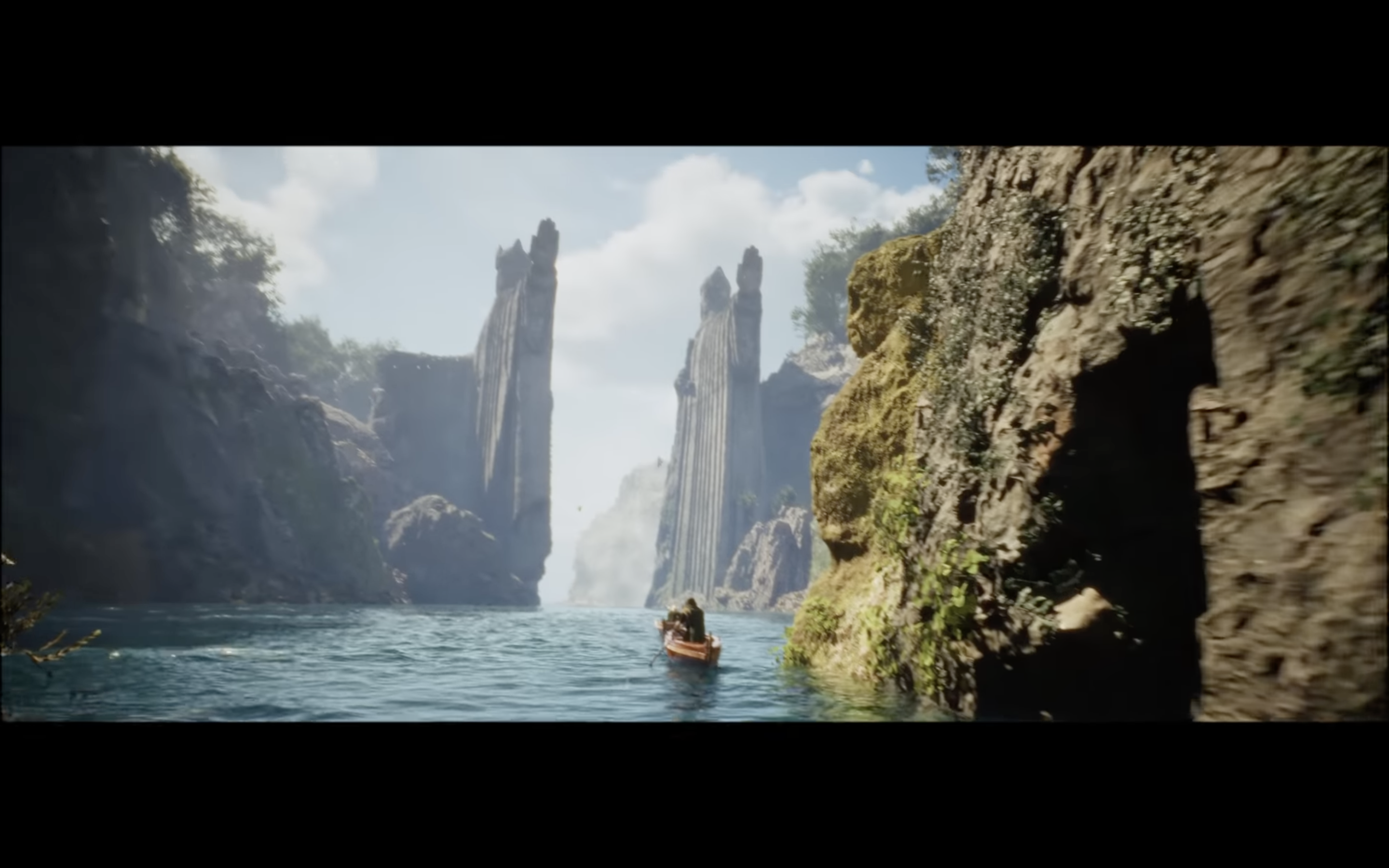kayaking through canyon
