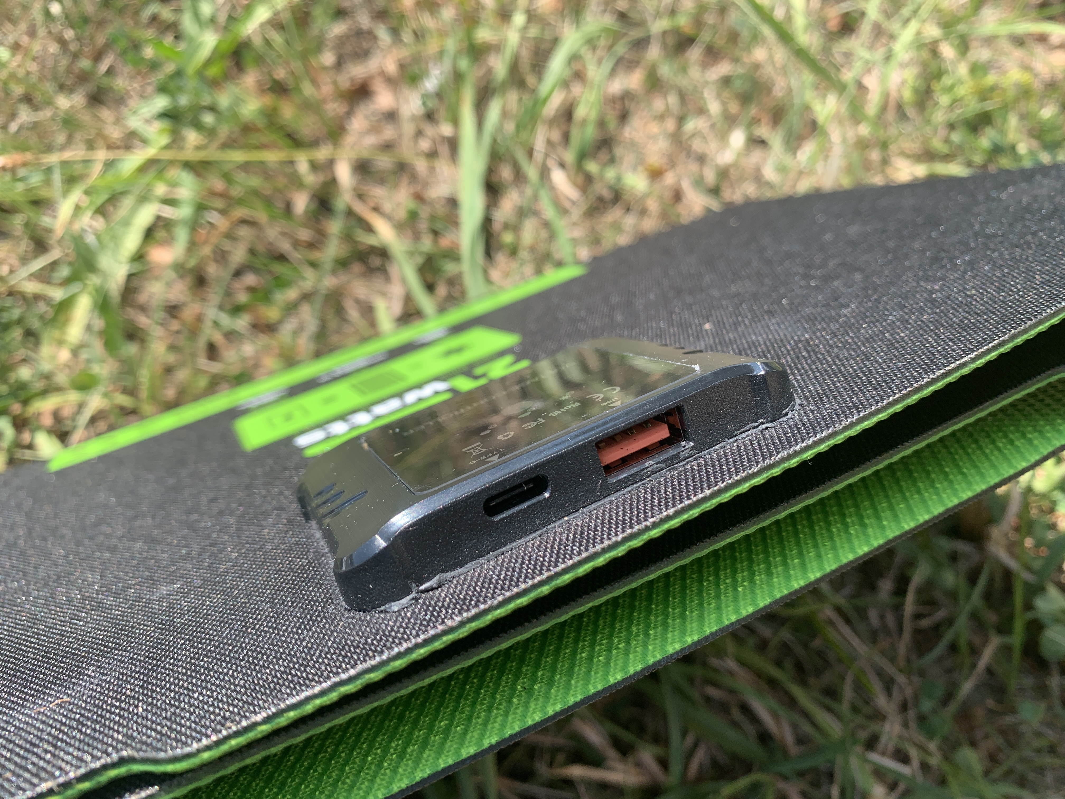 portable solar panel usb port