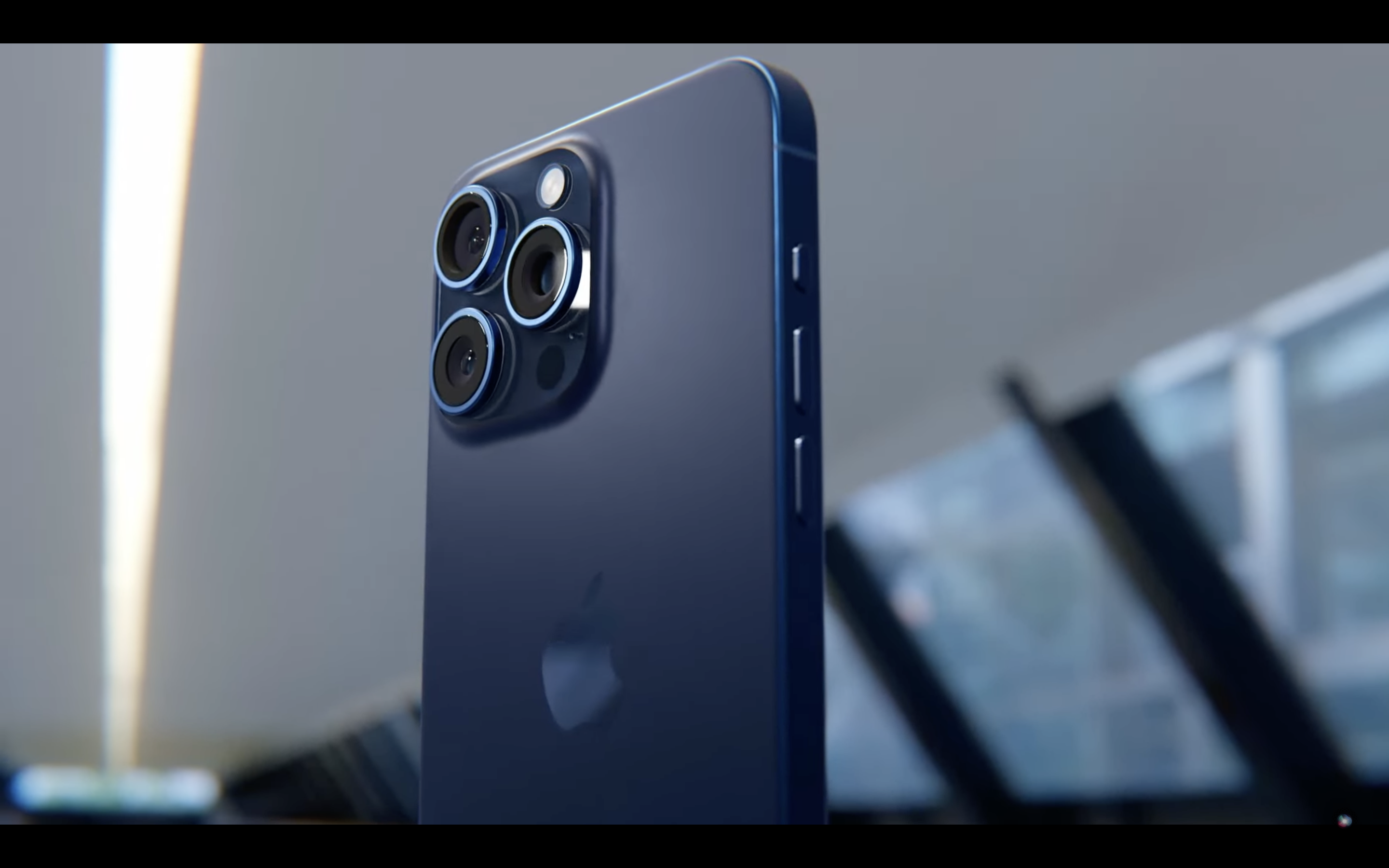 smartphone side view