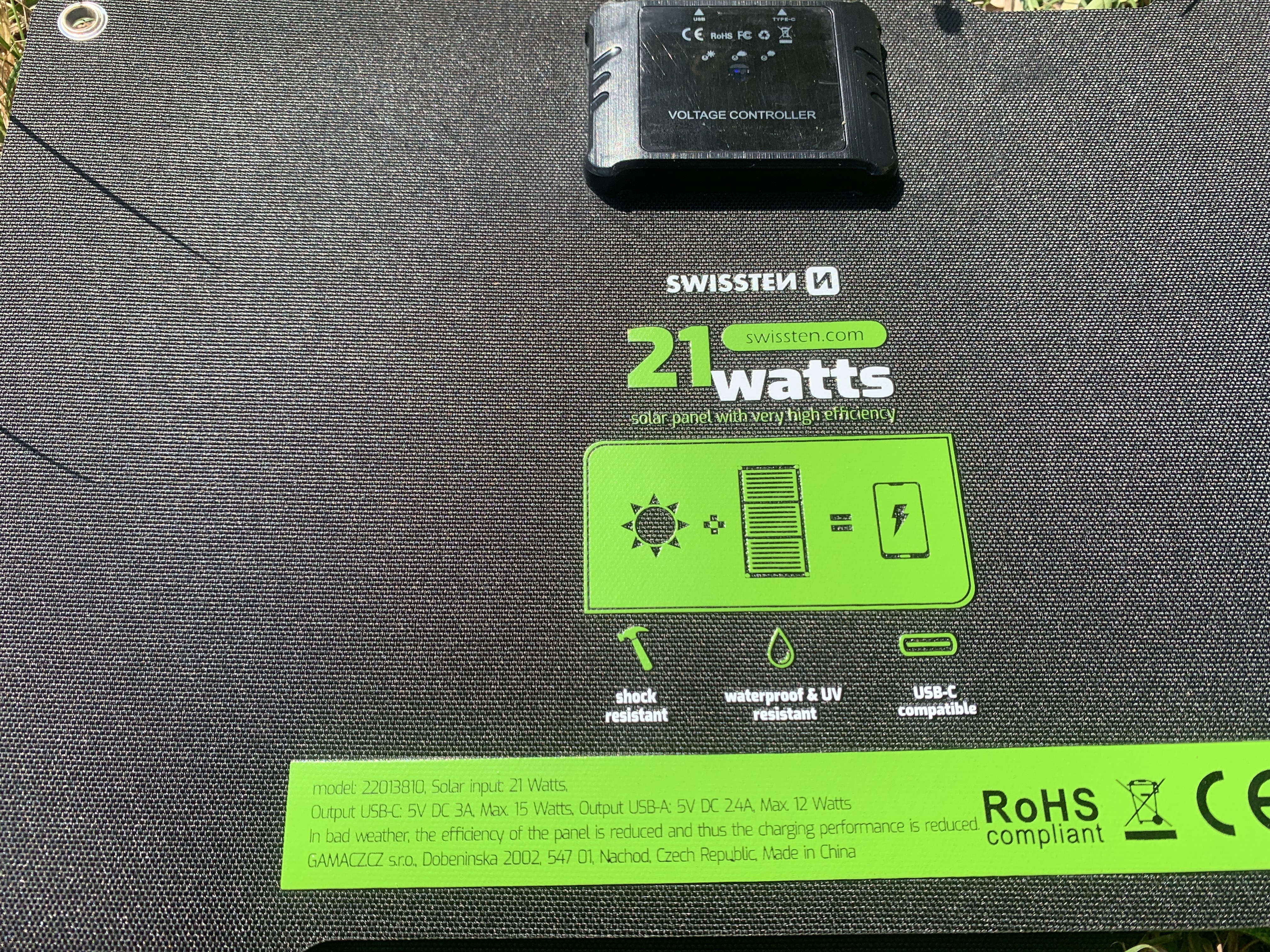 swissten solar panel specifications