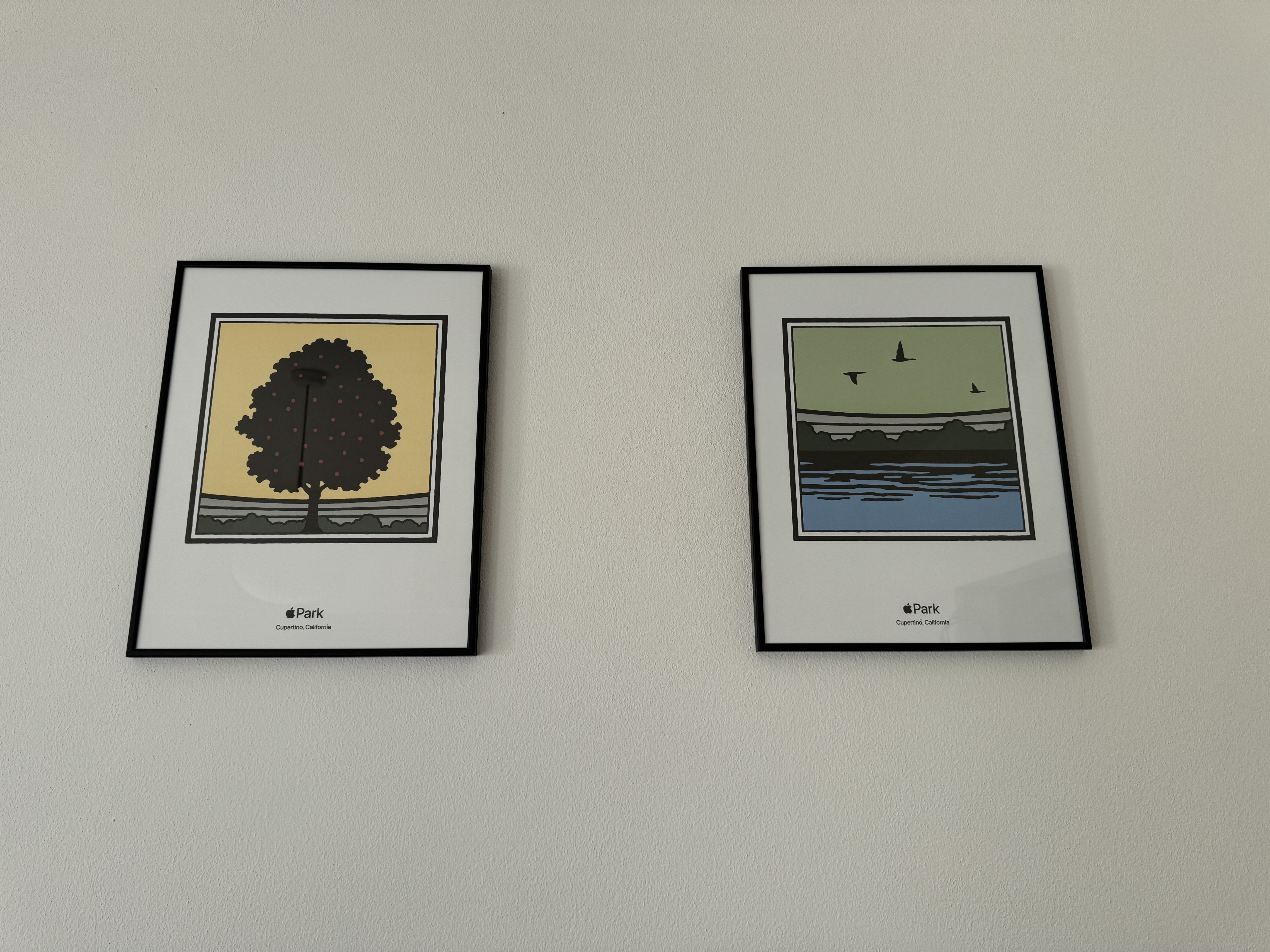 tree and lake art prints