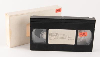 vhs tape presentation