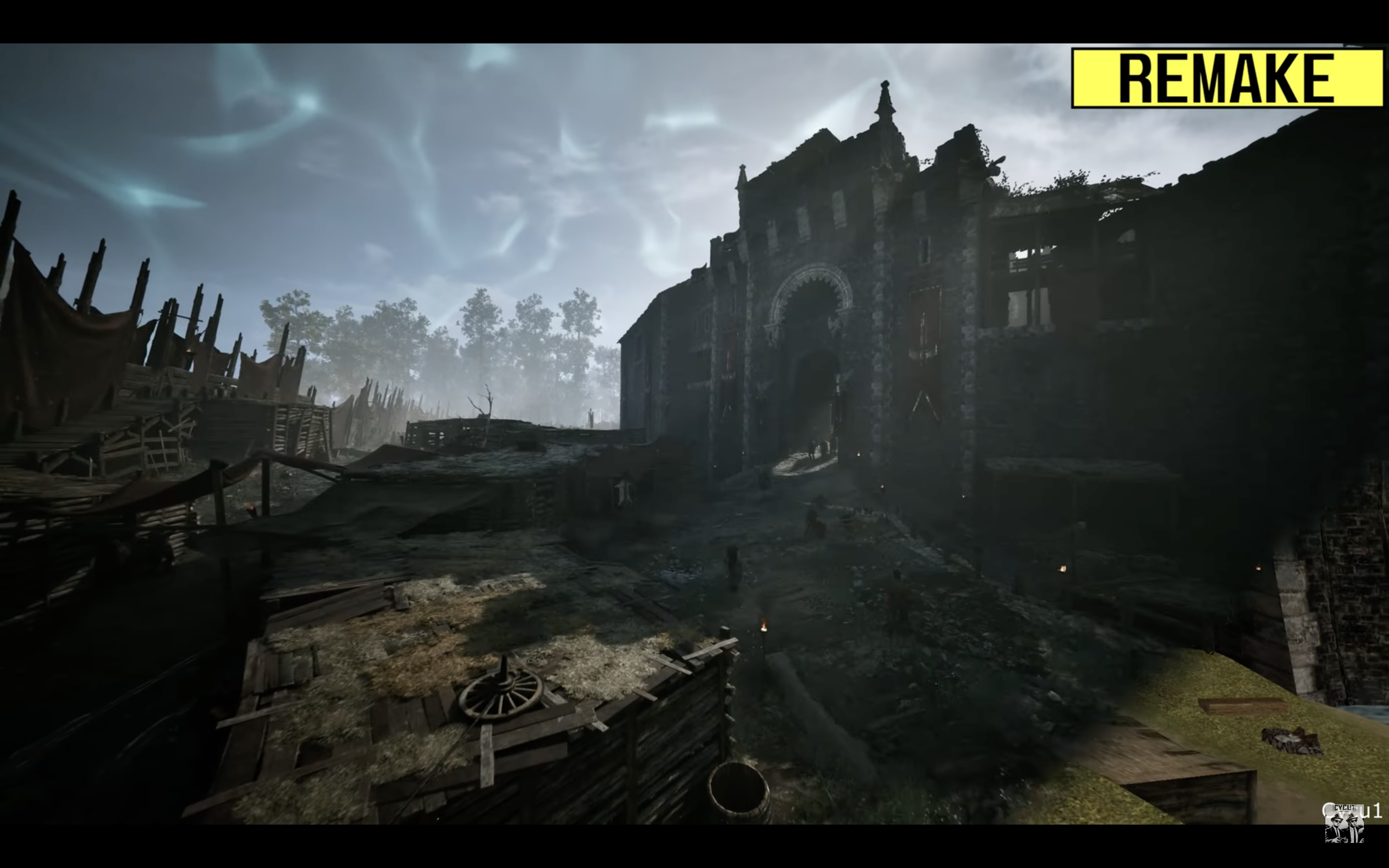 video game remake scene