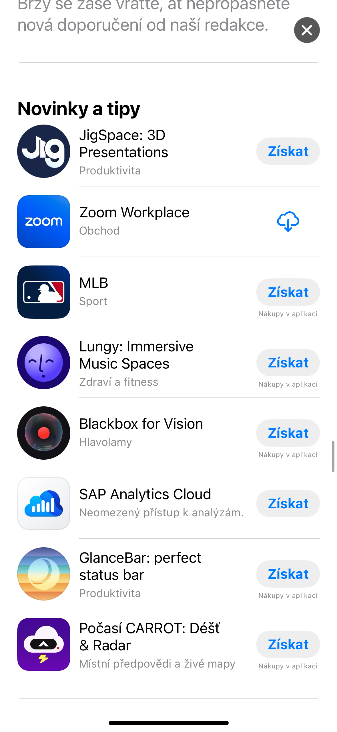 app store recommendations