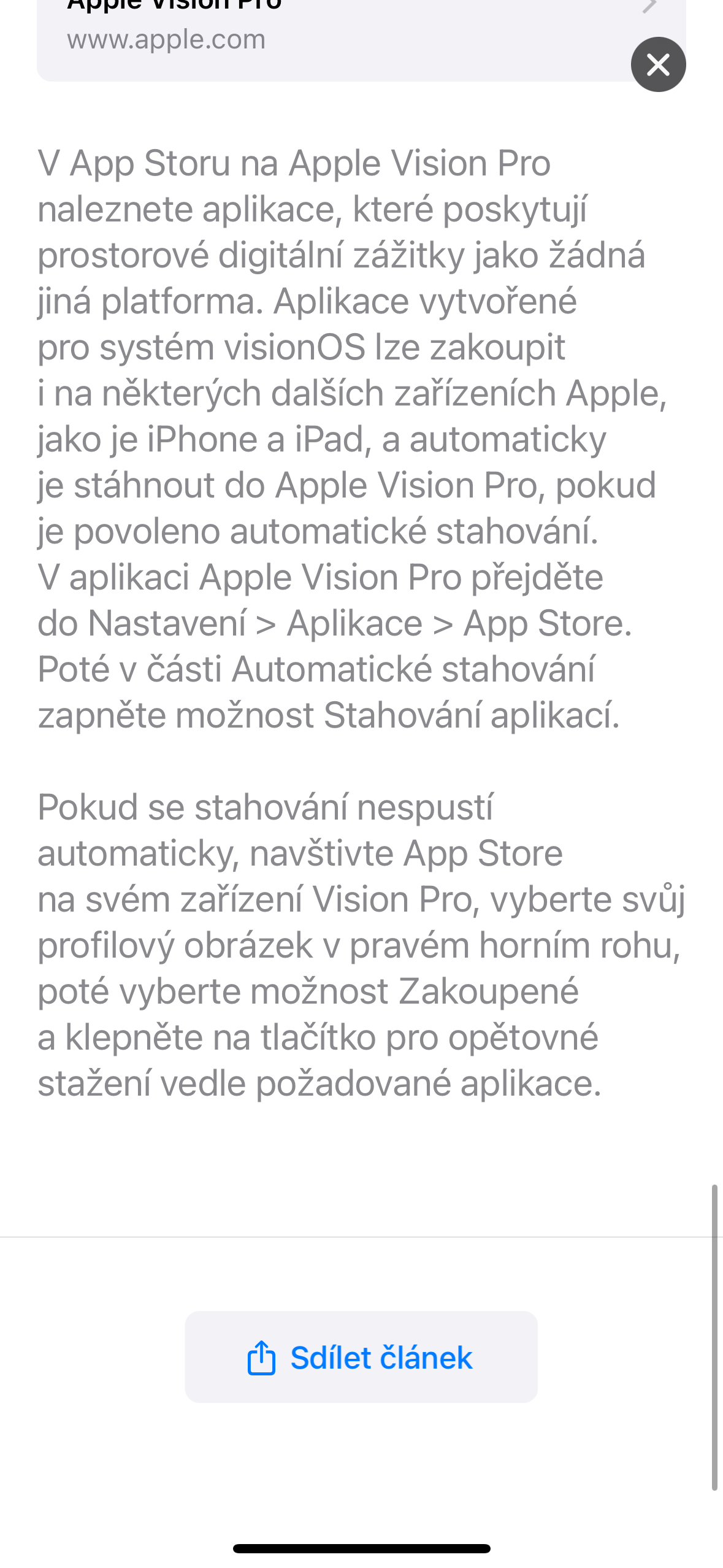 apple vision pro info