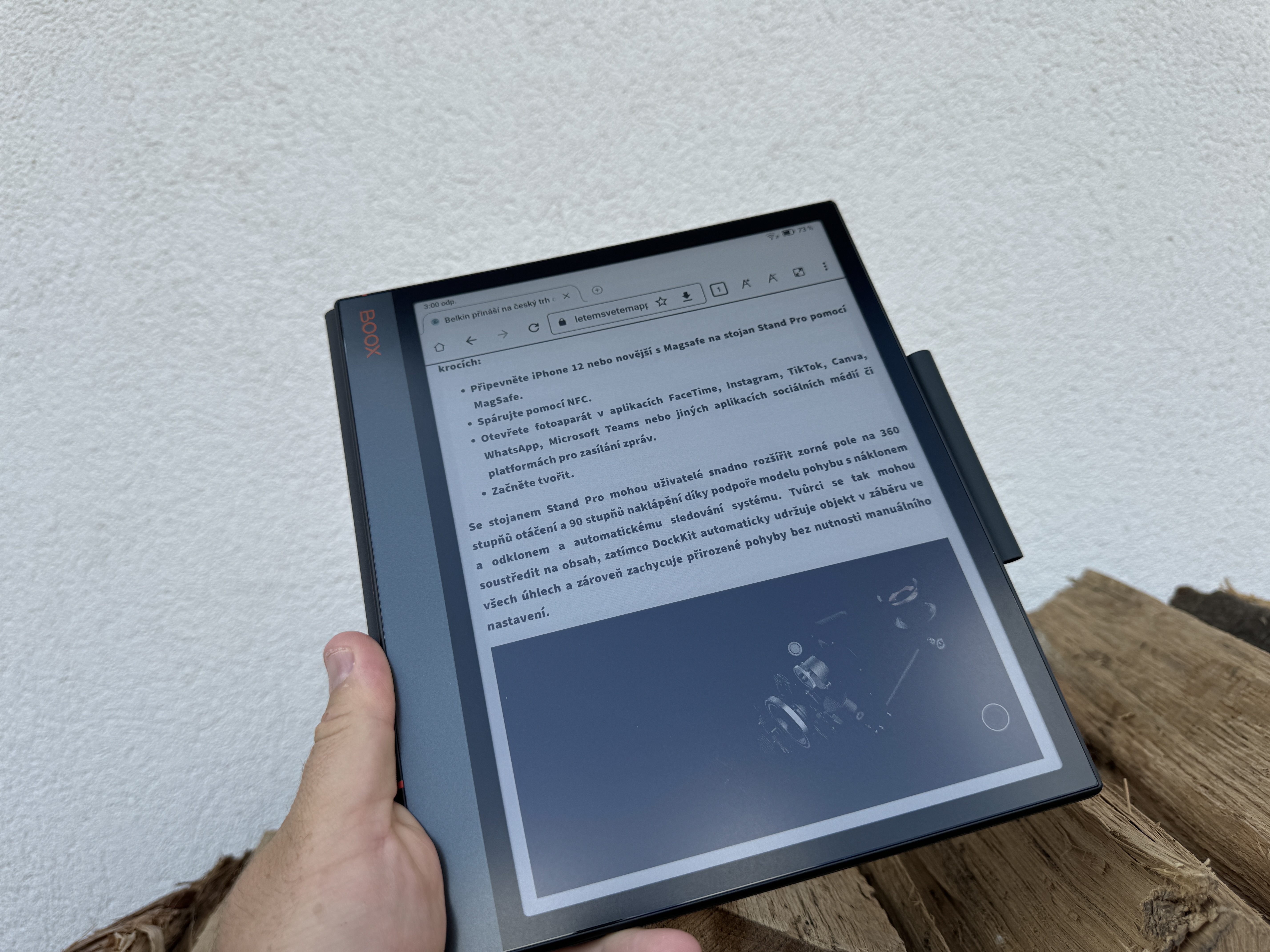 e ink tablet reading