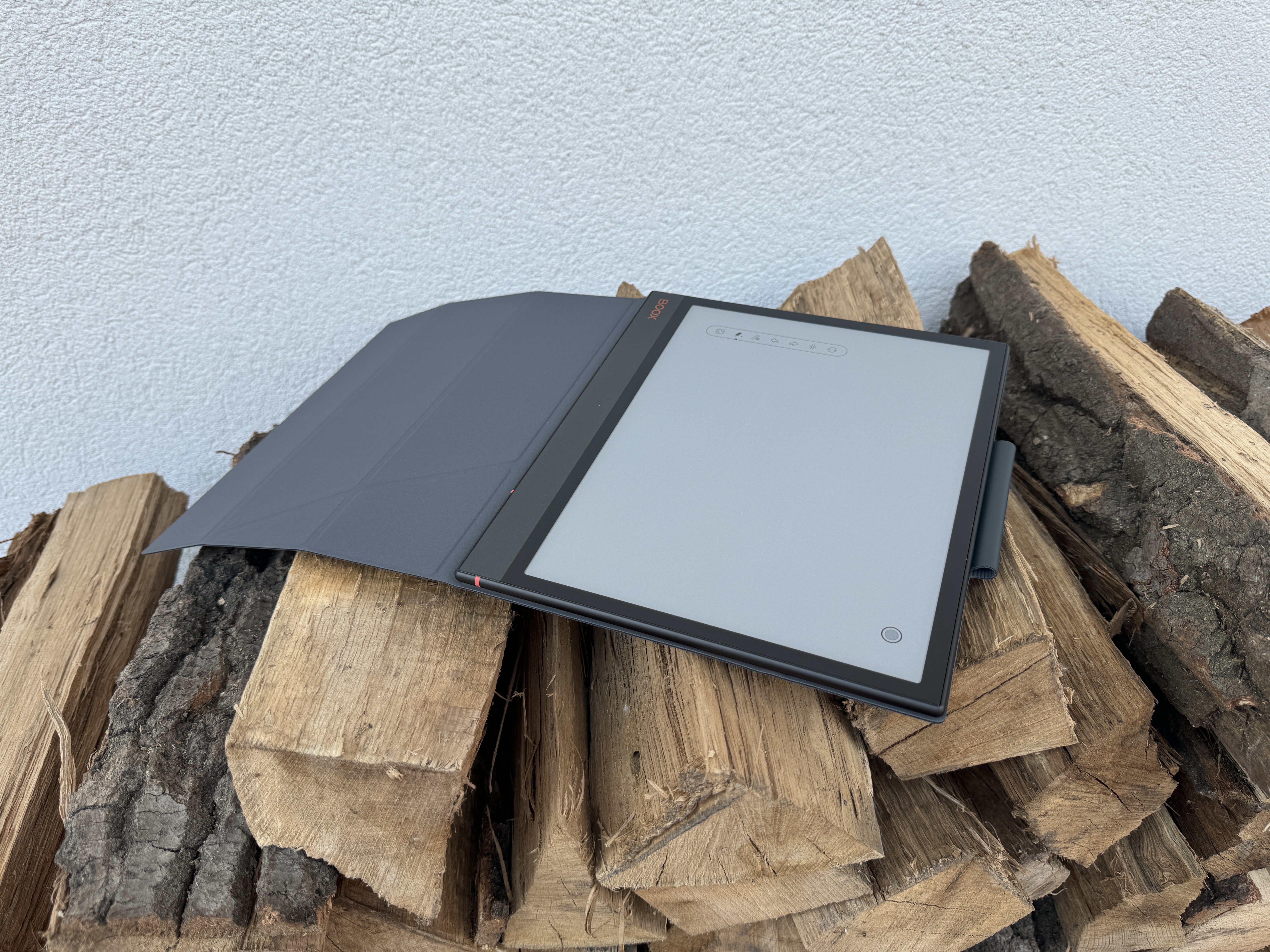 ebook reader closed on logs