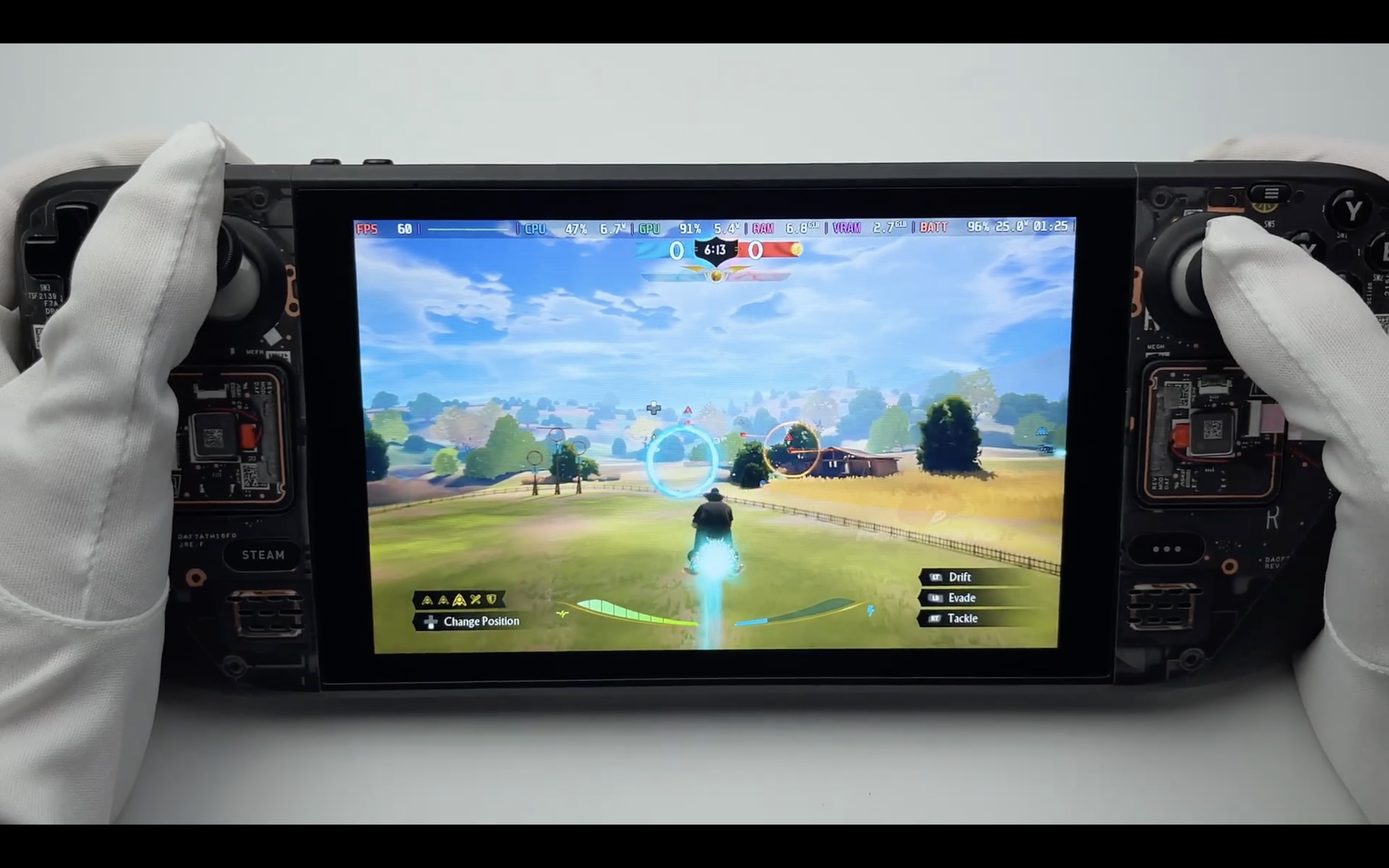 handheld gaming console