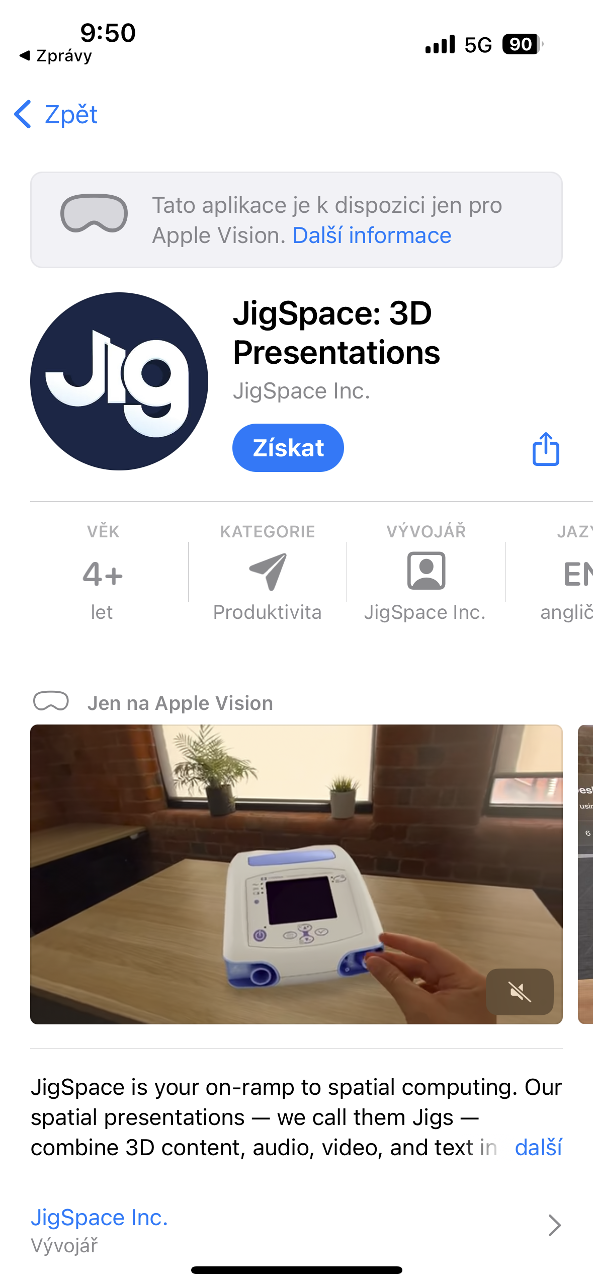 jigspace app presentation