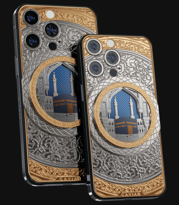 luxury kaaba themed iphone case