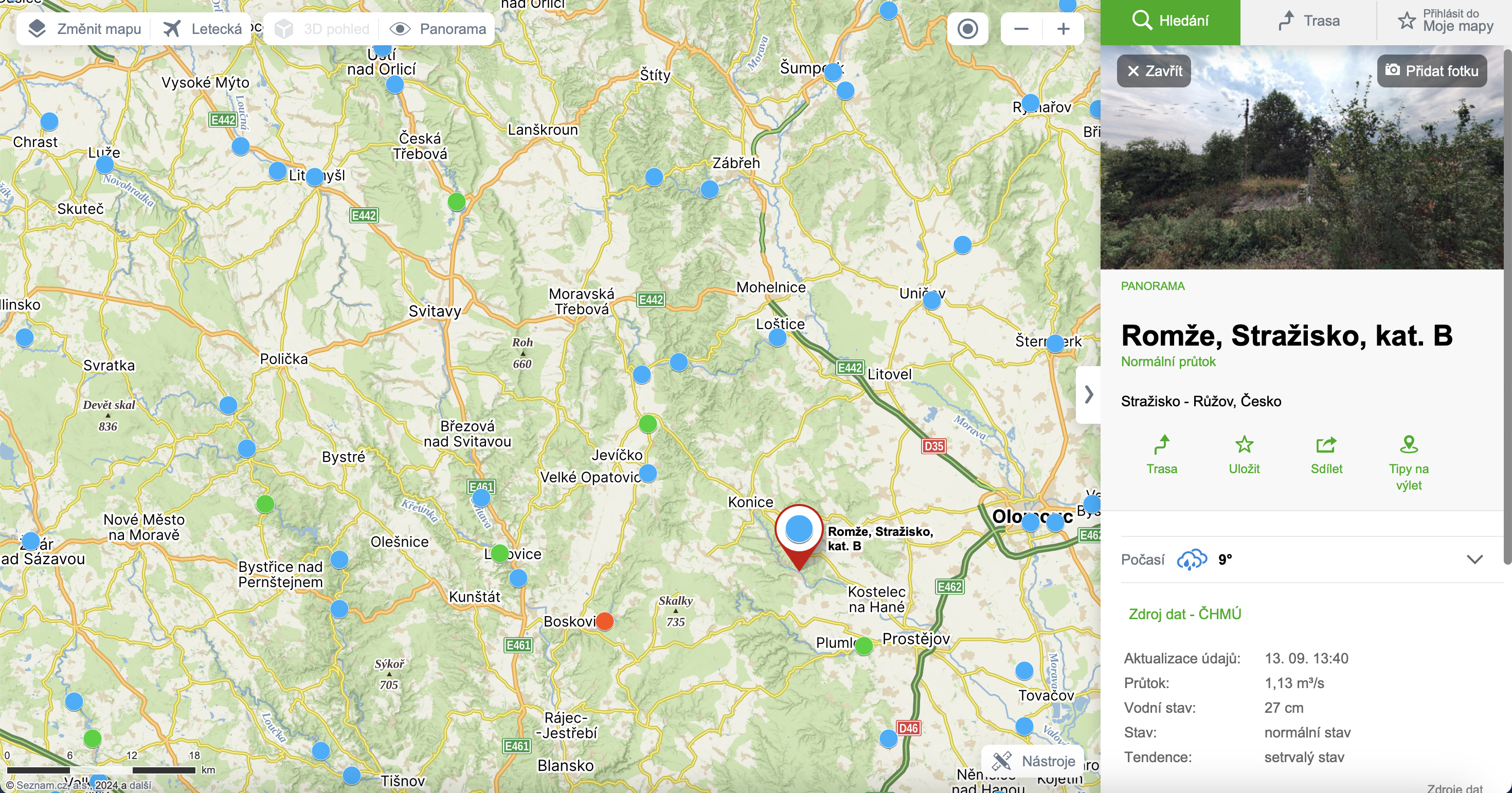 map of romze region detail