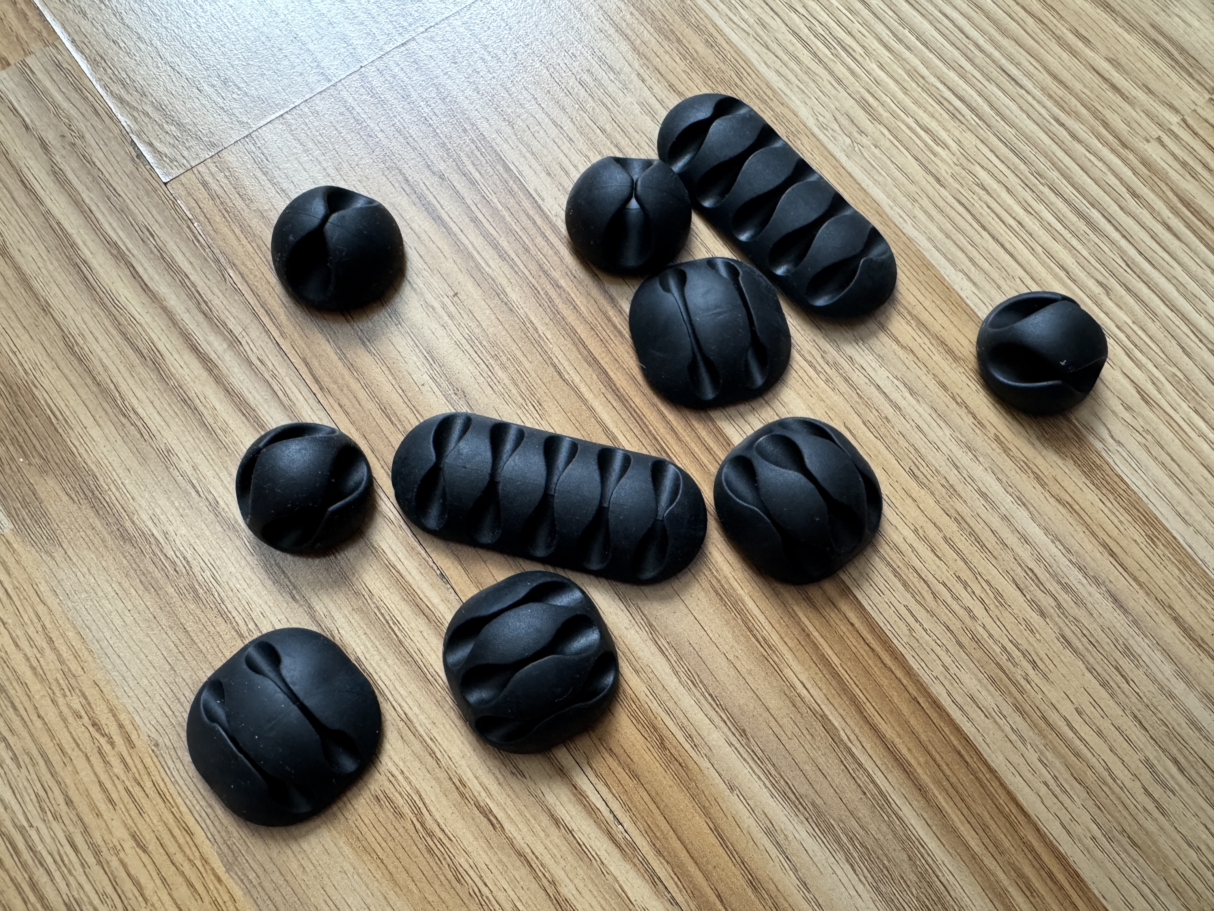 multiple cable organizers