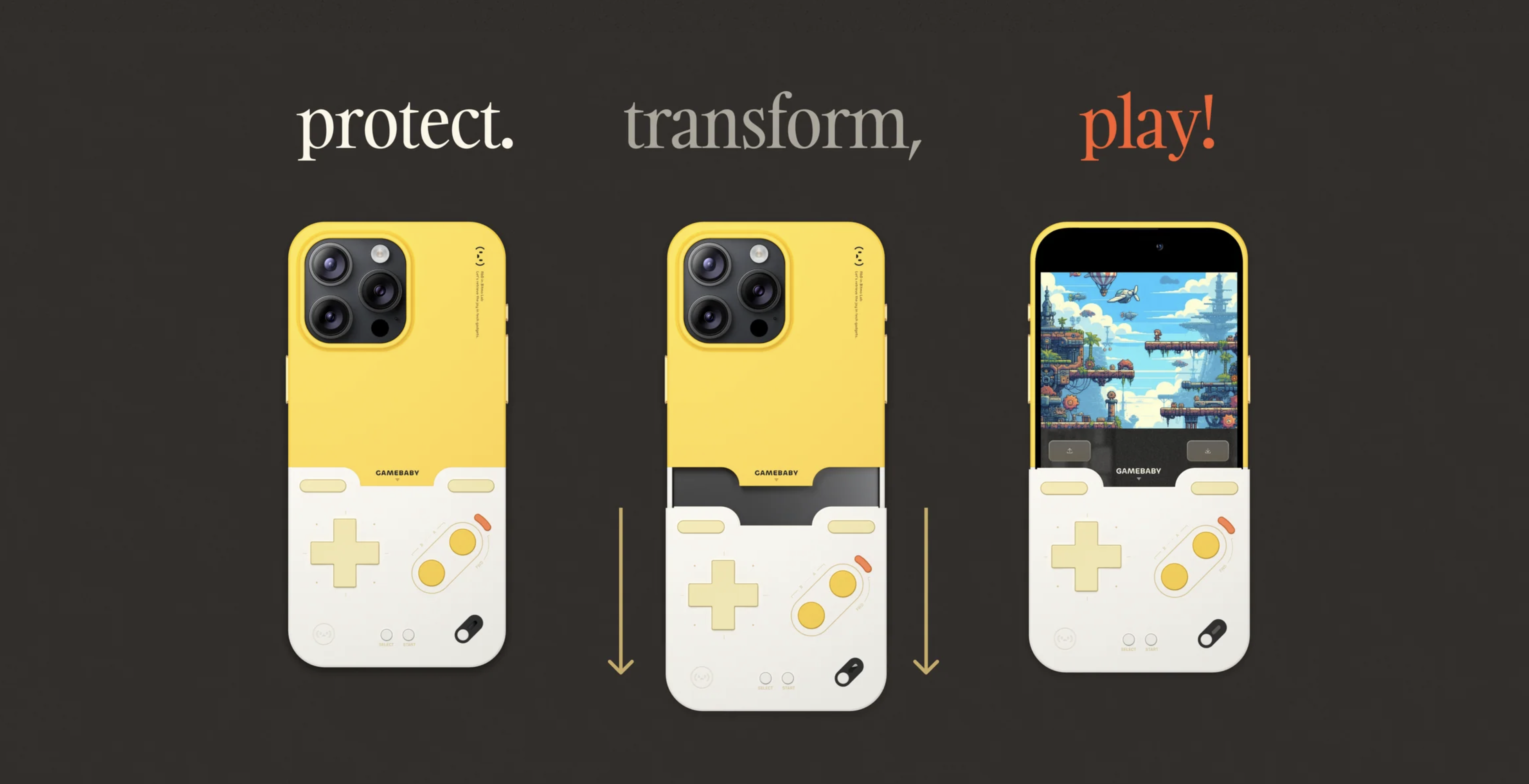phone case transform play