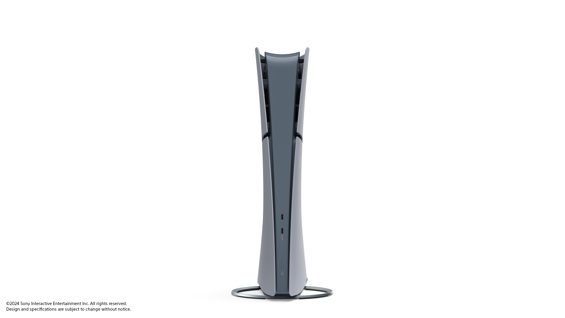 playstation console front view