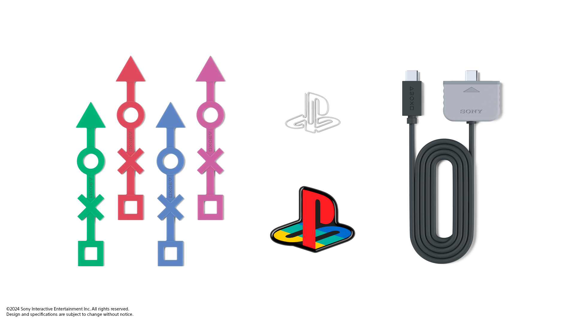 playstation icons and cable