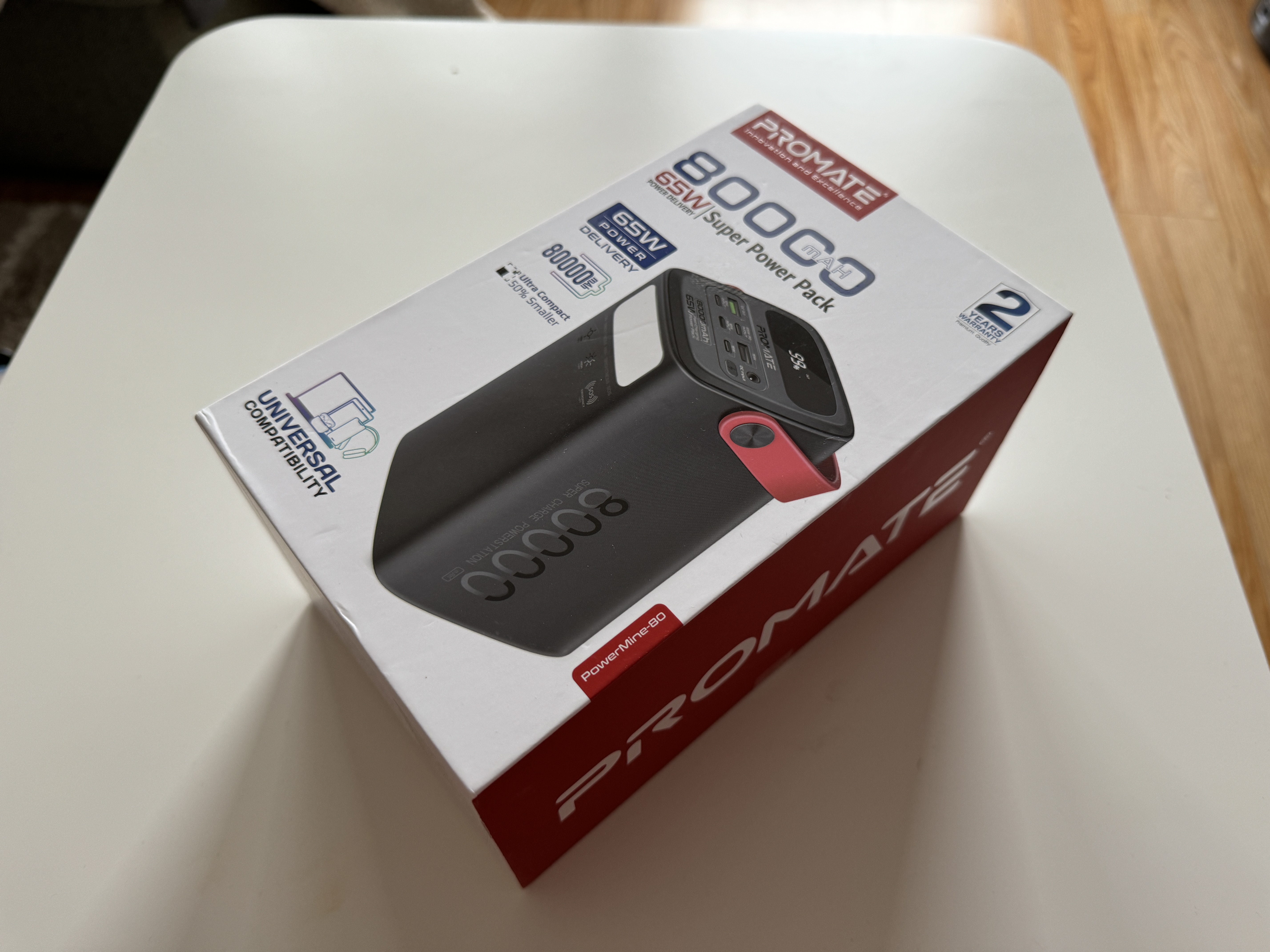 promate power pack box angle