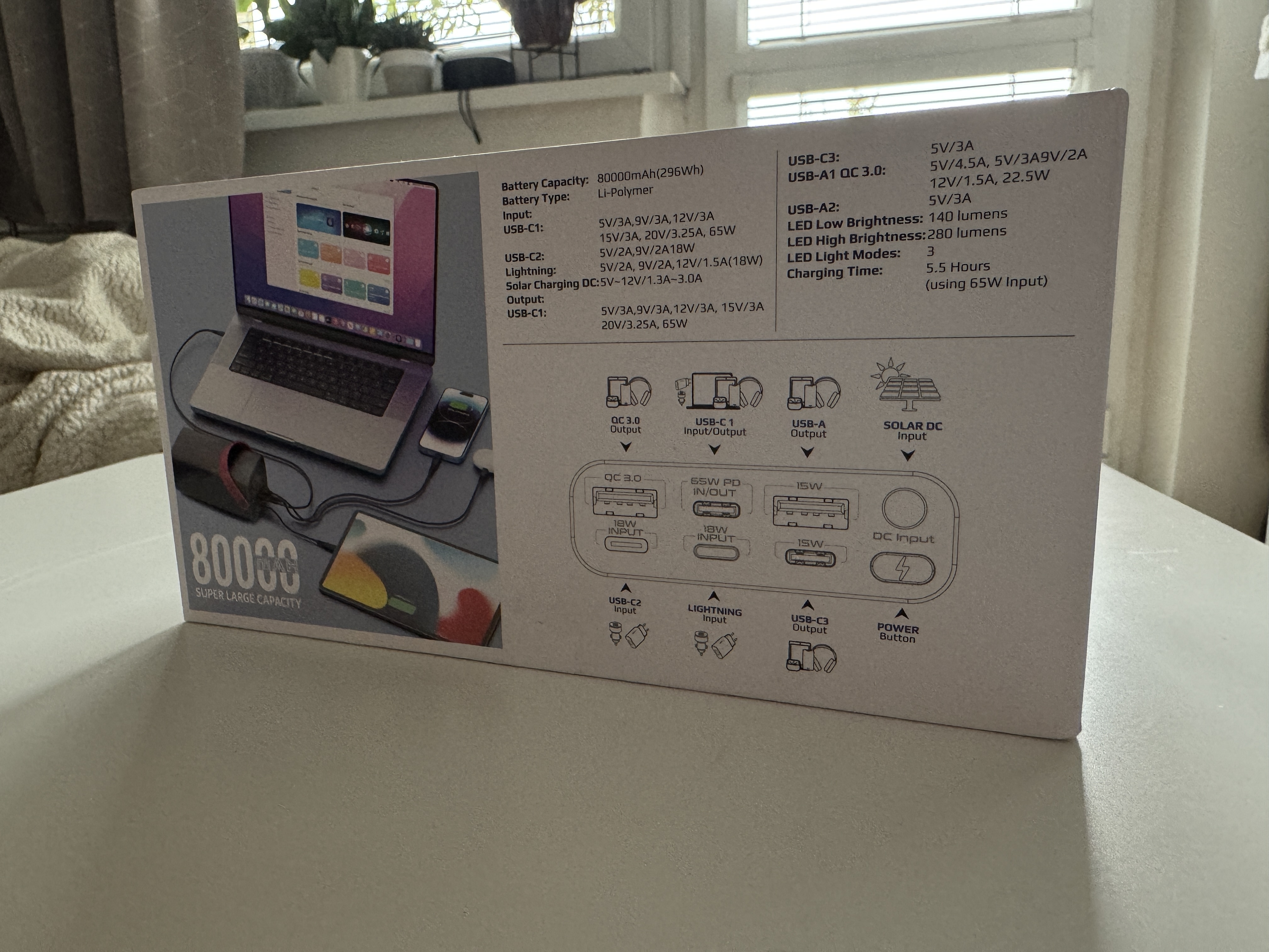 promate power pack box back