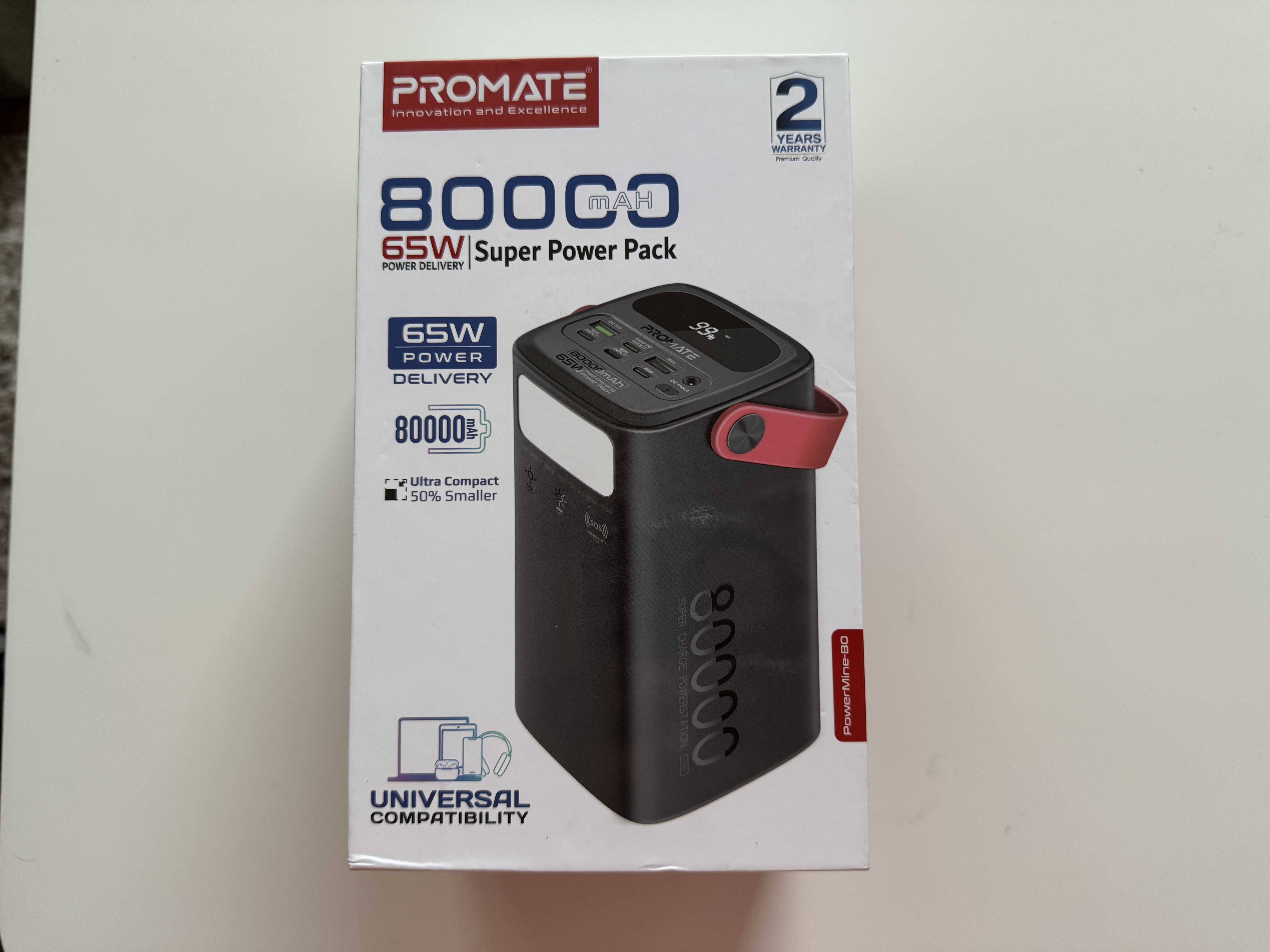 promate power pack box front