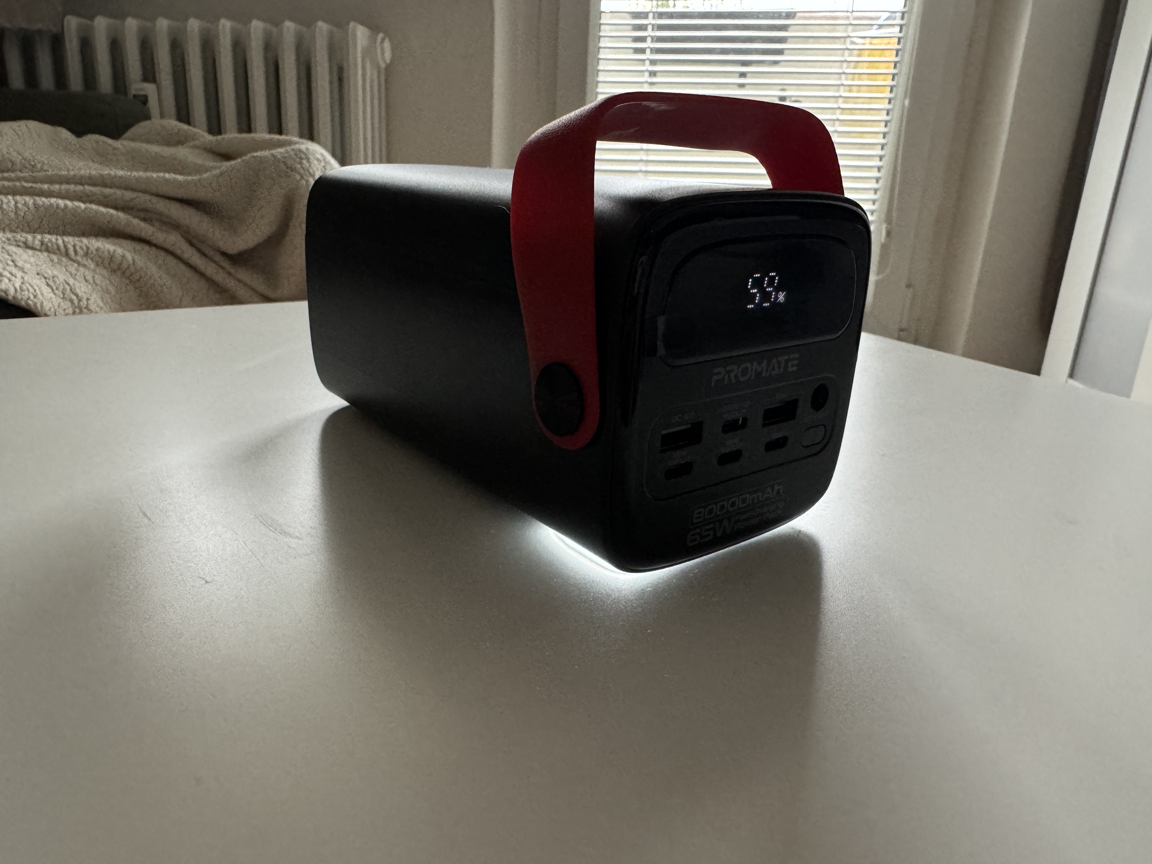 promate power pack front light