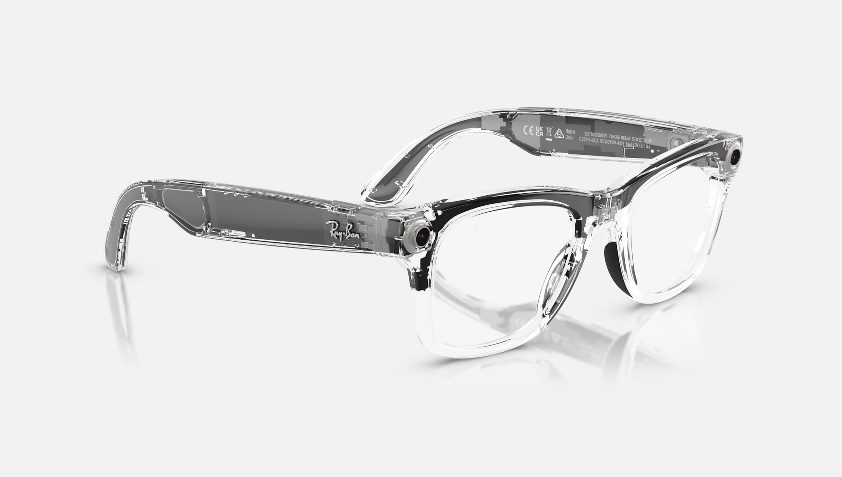 ray ban sunglasses side view