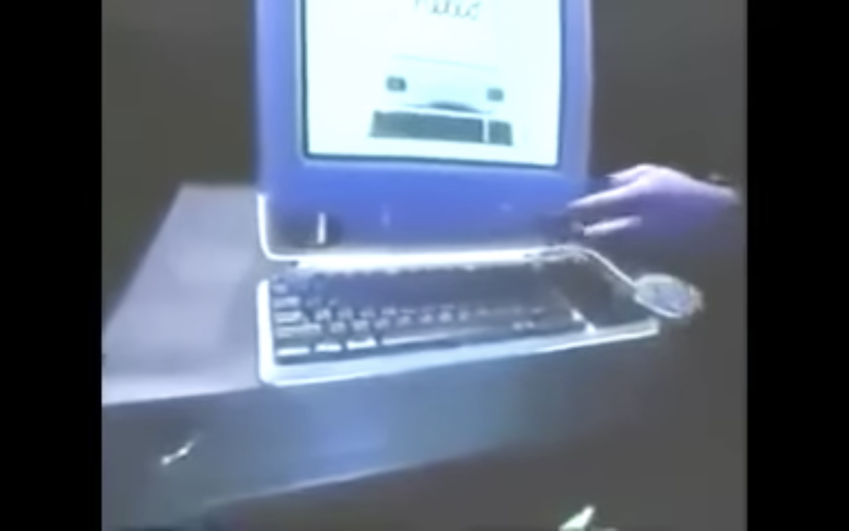 retro computer setup