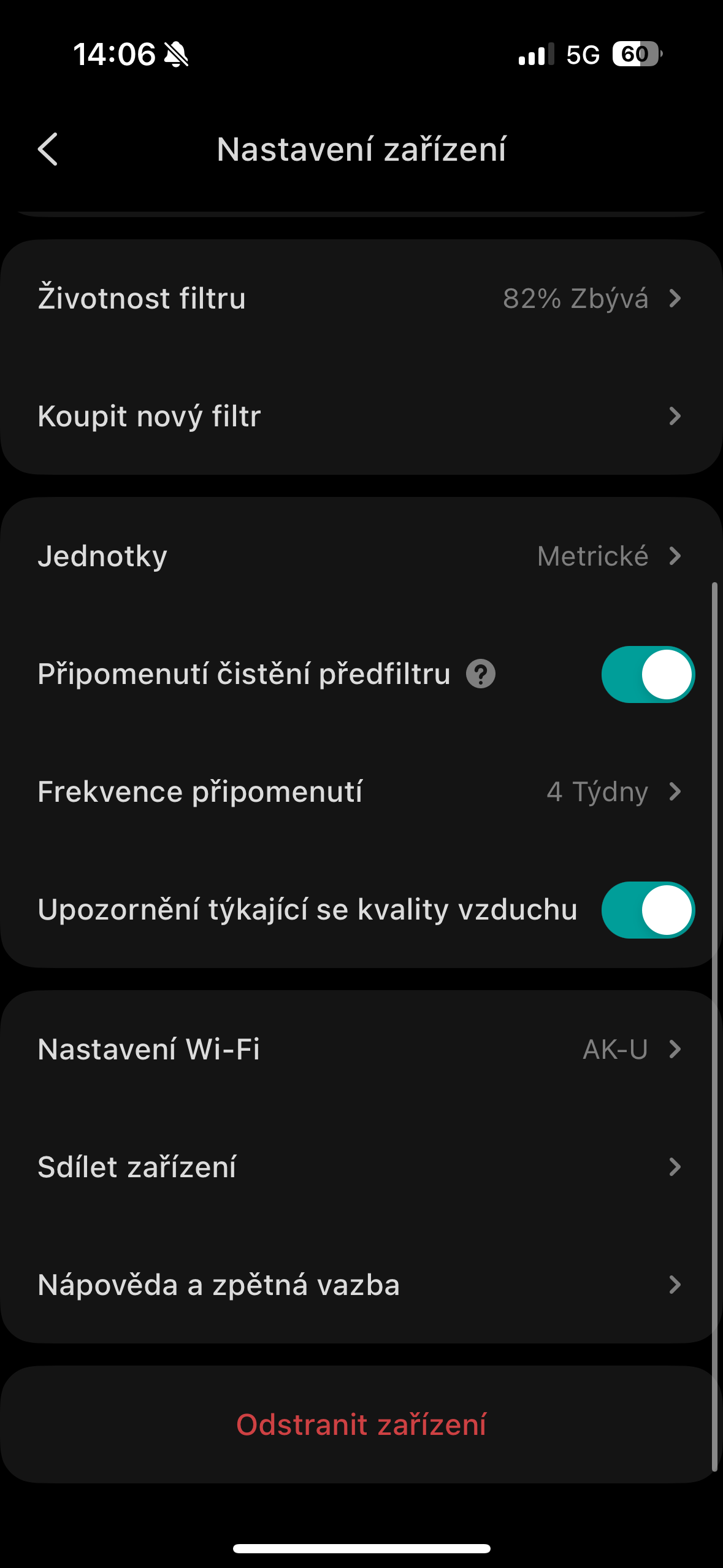 smart air purifier device options