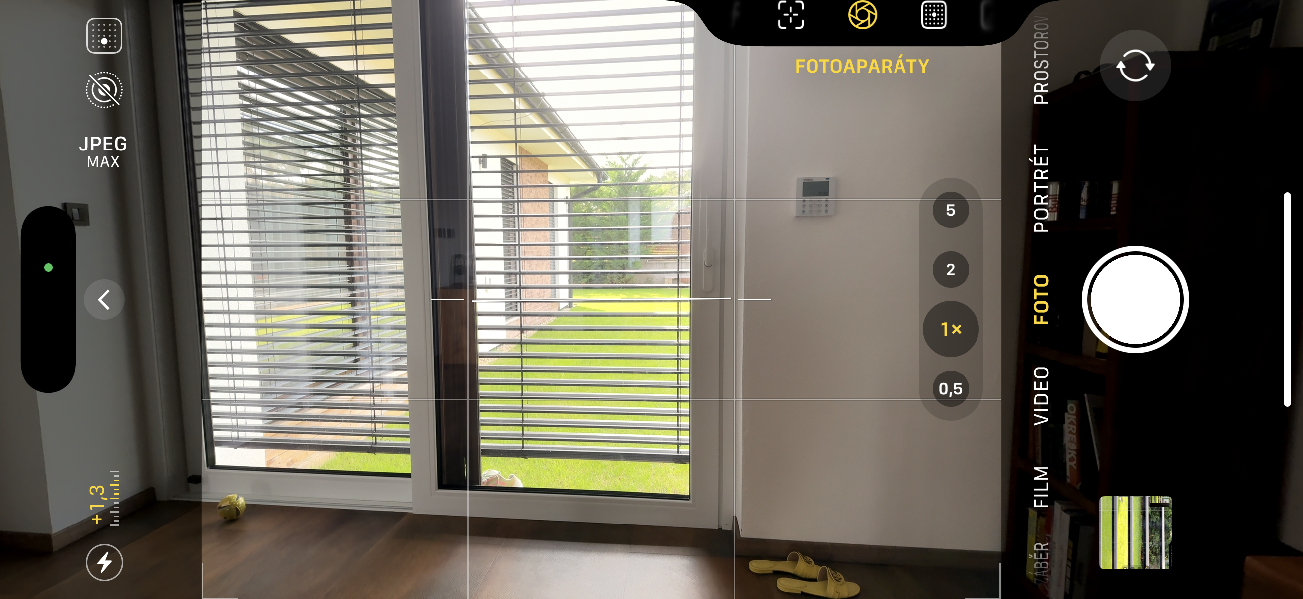 smartphone camera viewfinder