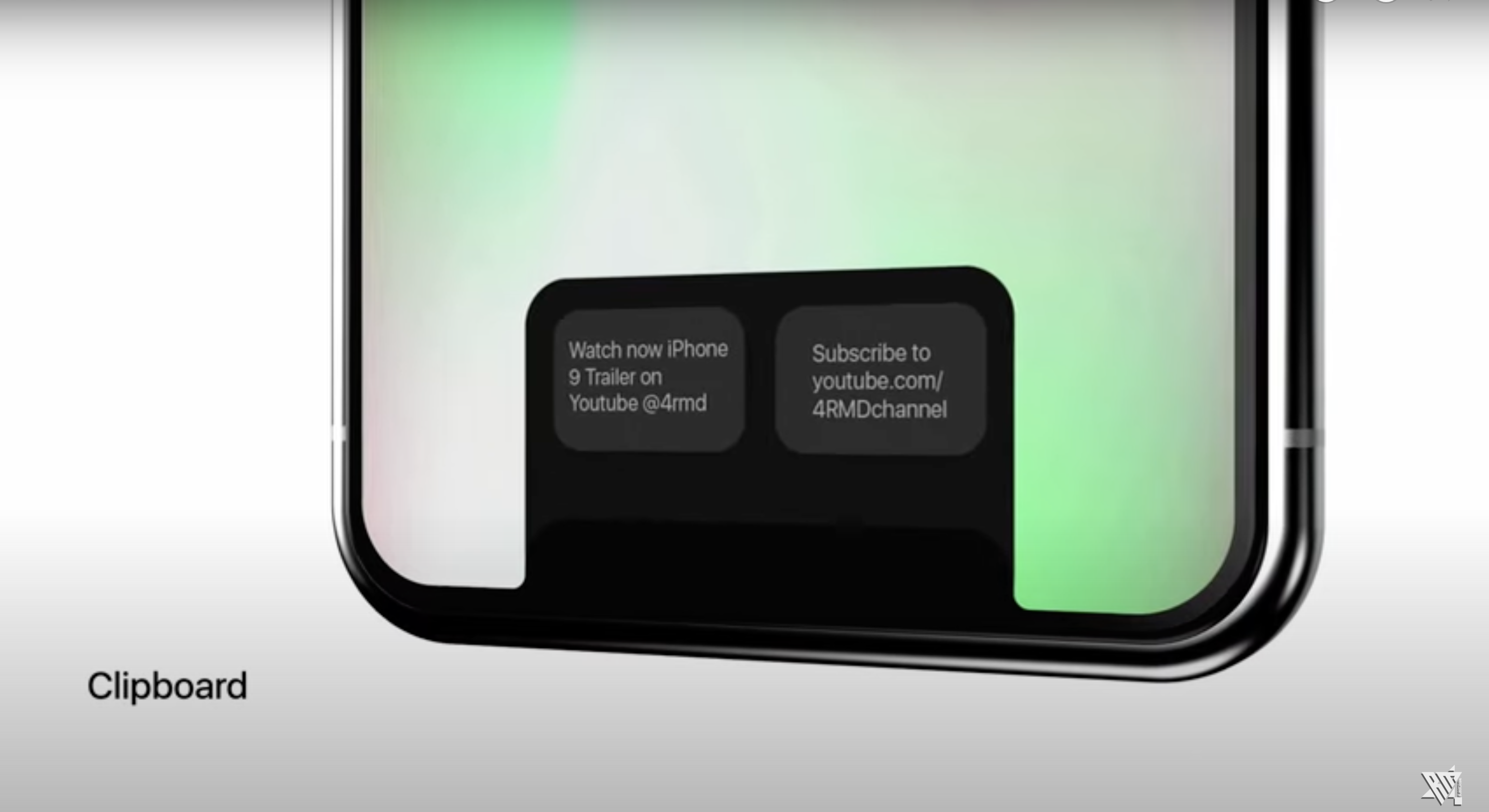 smartphone clipboard feature