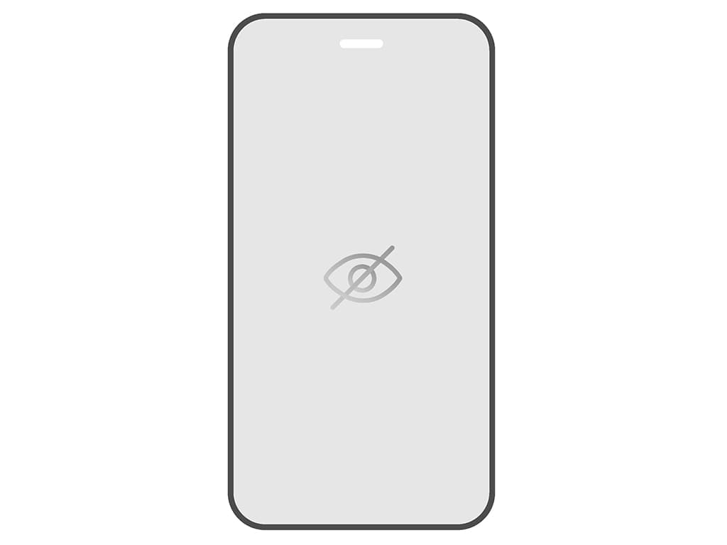 3D tvrzené sklo na iPhone 16 PRIVACY