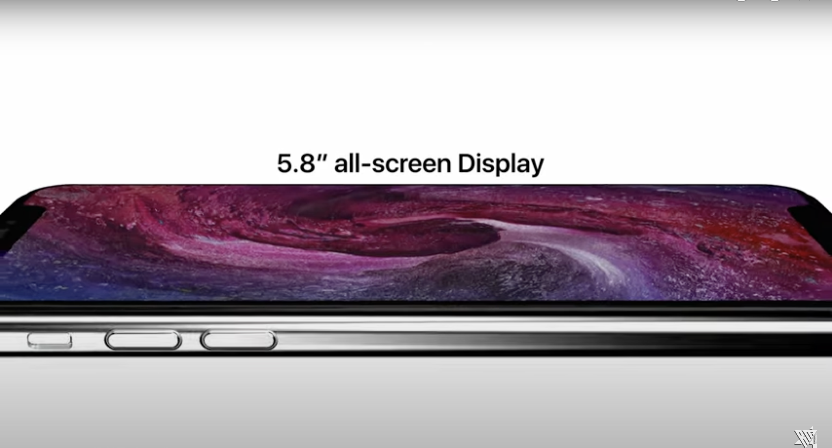 smartphone side view