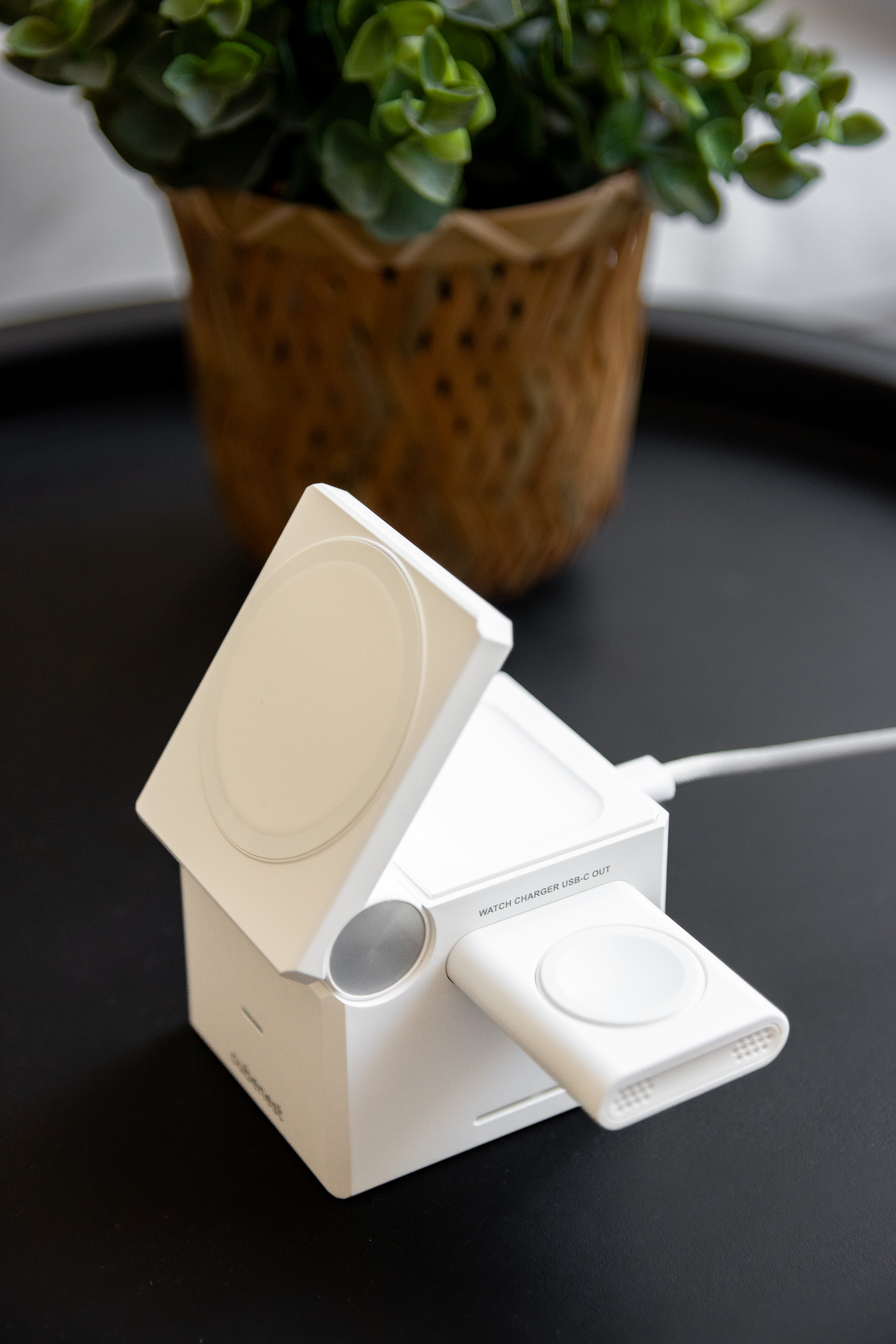 wireless charger top view