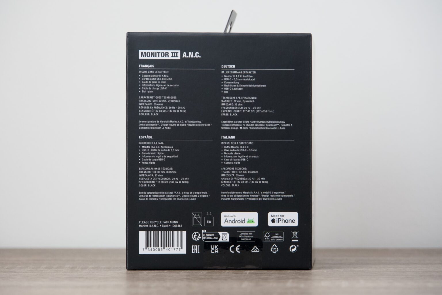 Обзор Marshall Monitor III ANC: Их приятно слышать, видеть и носить ...